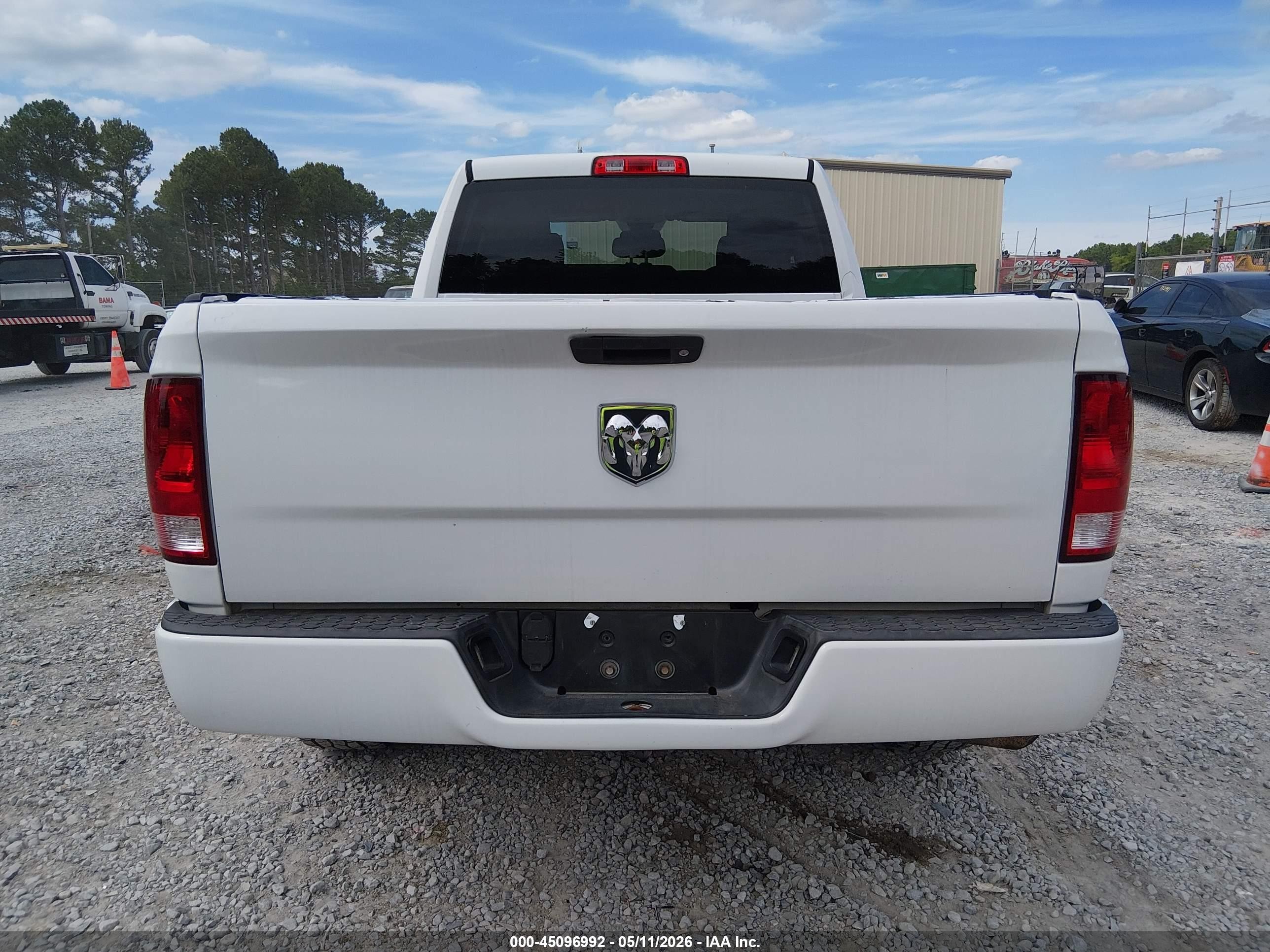 2015 Ram 1500 Hfe Express White vin: 1C6RR6ZM7FS638238