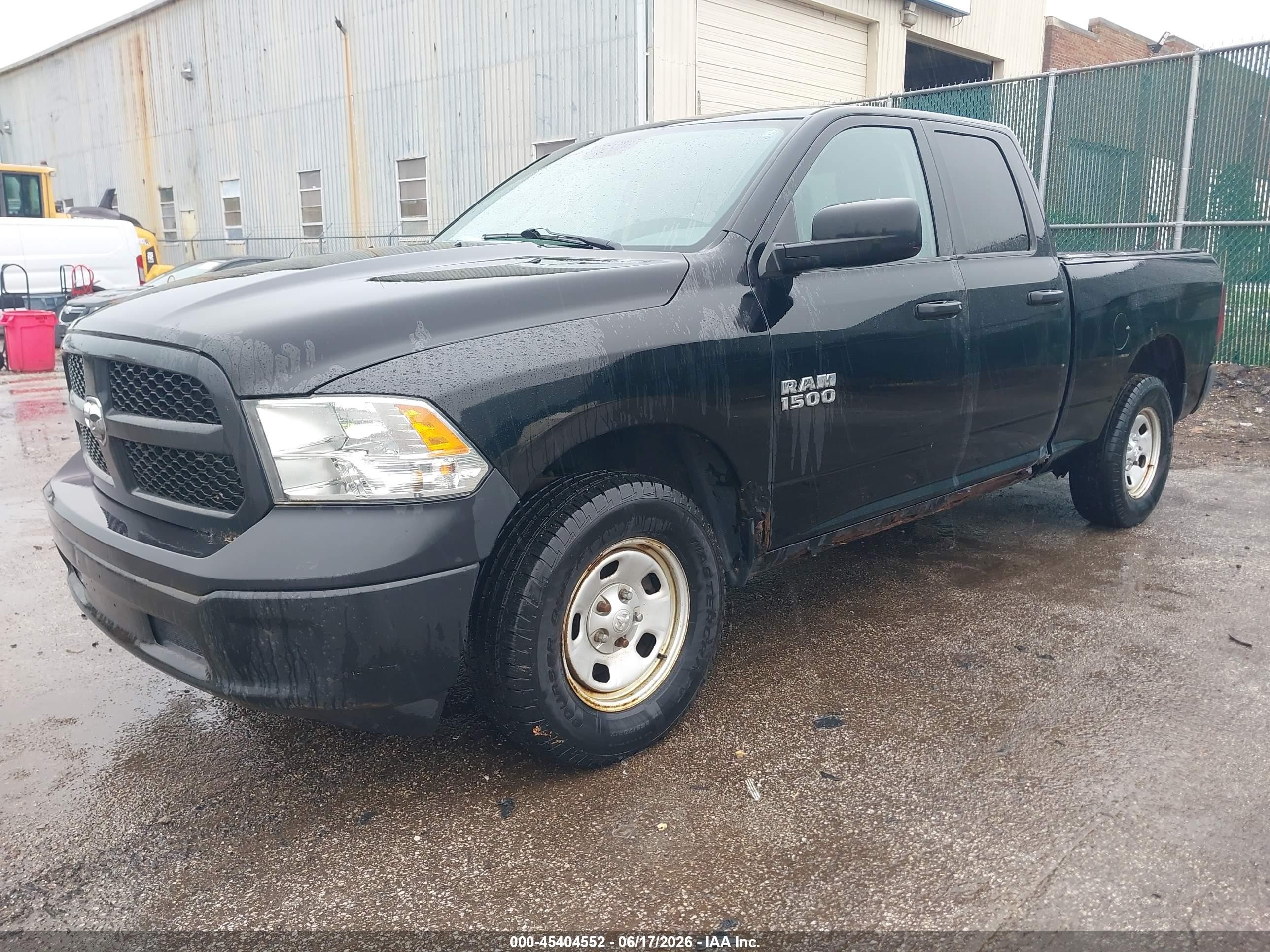 2013 Ram 1500 Tradesman Black vin: 1C6RR7FG0DS684804