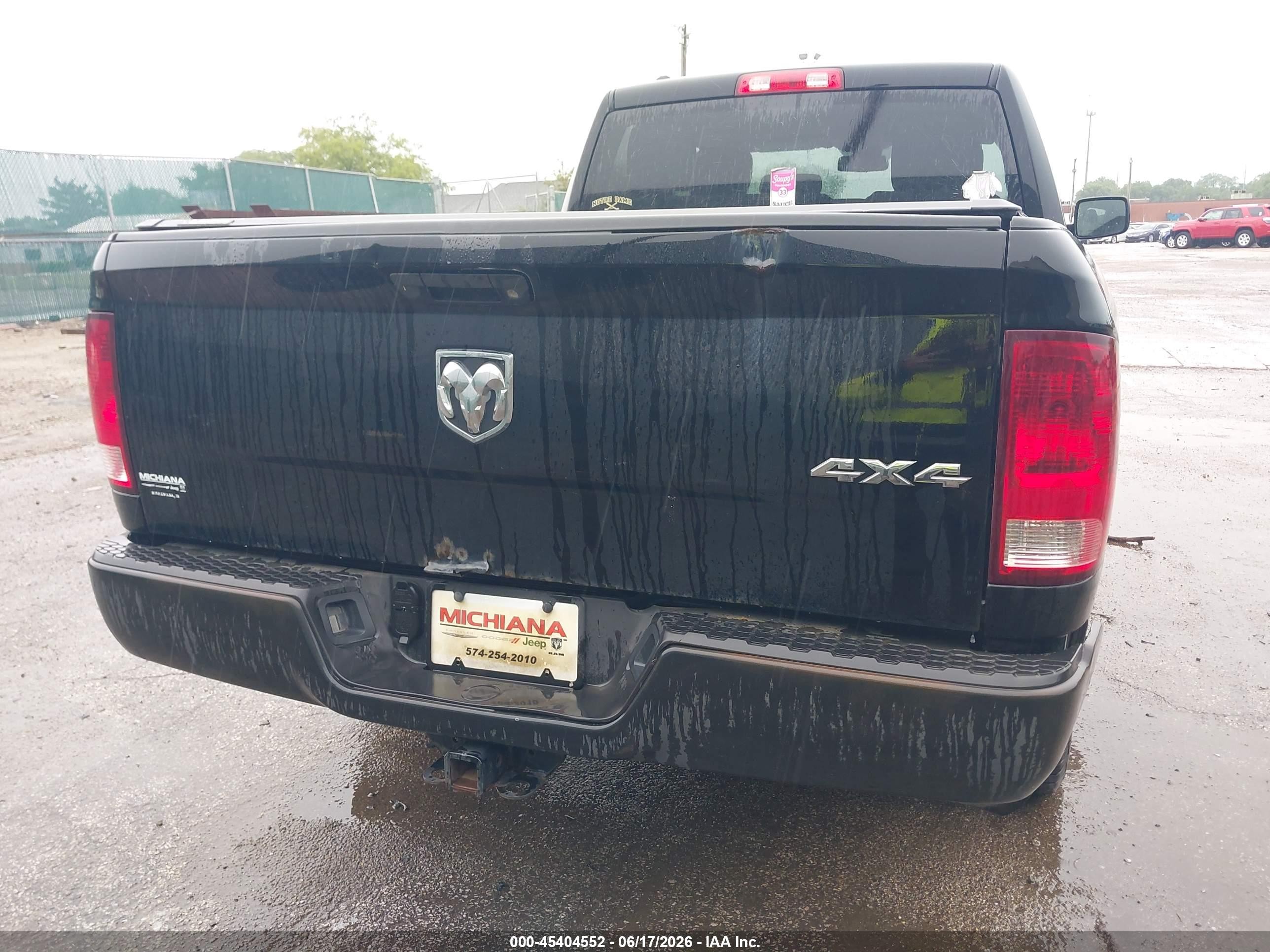2013 Ram 1500 Tradesman Black vin: 1C6RR7FG0DS684804