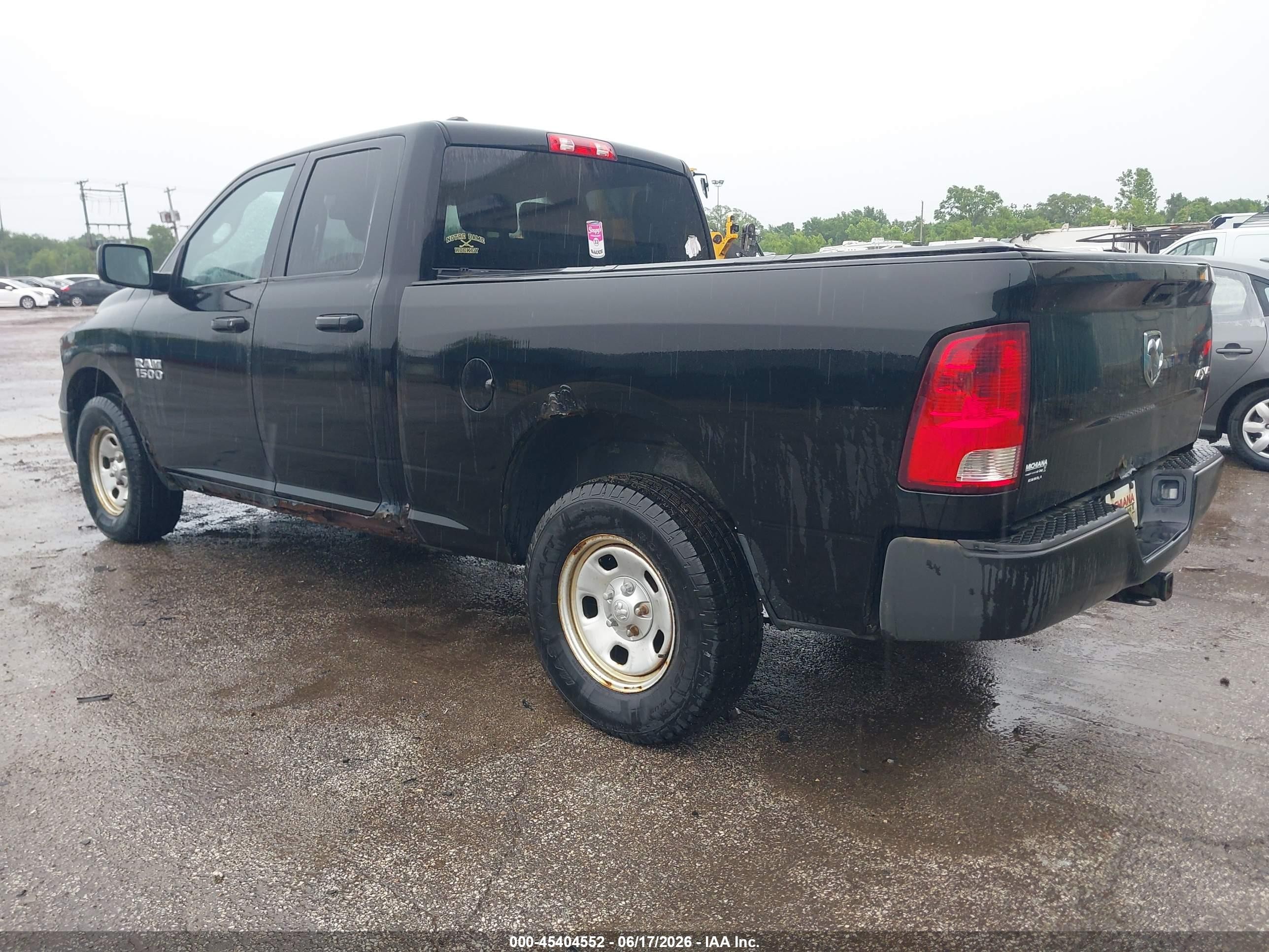 2013 Ram 1500 Tradesman Black vin: 1C6RR7FG0DS684804