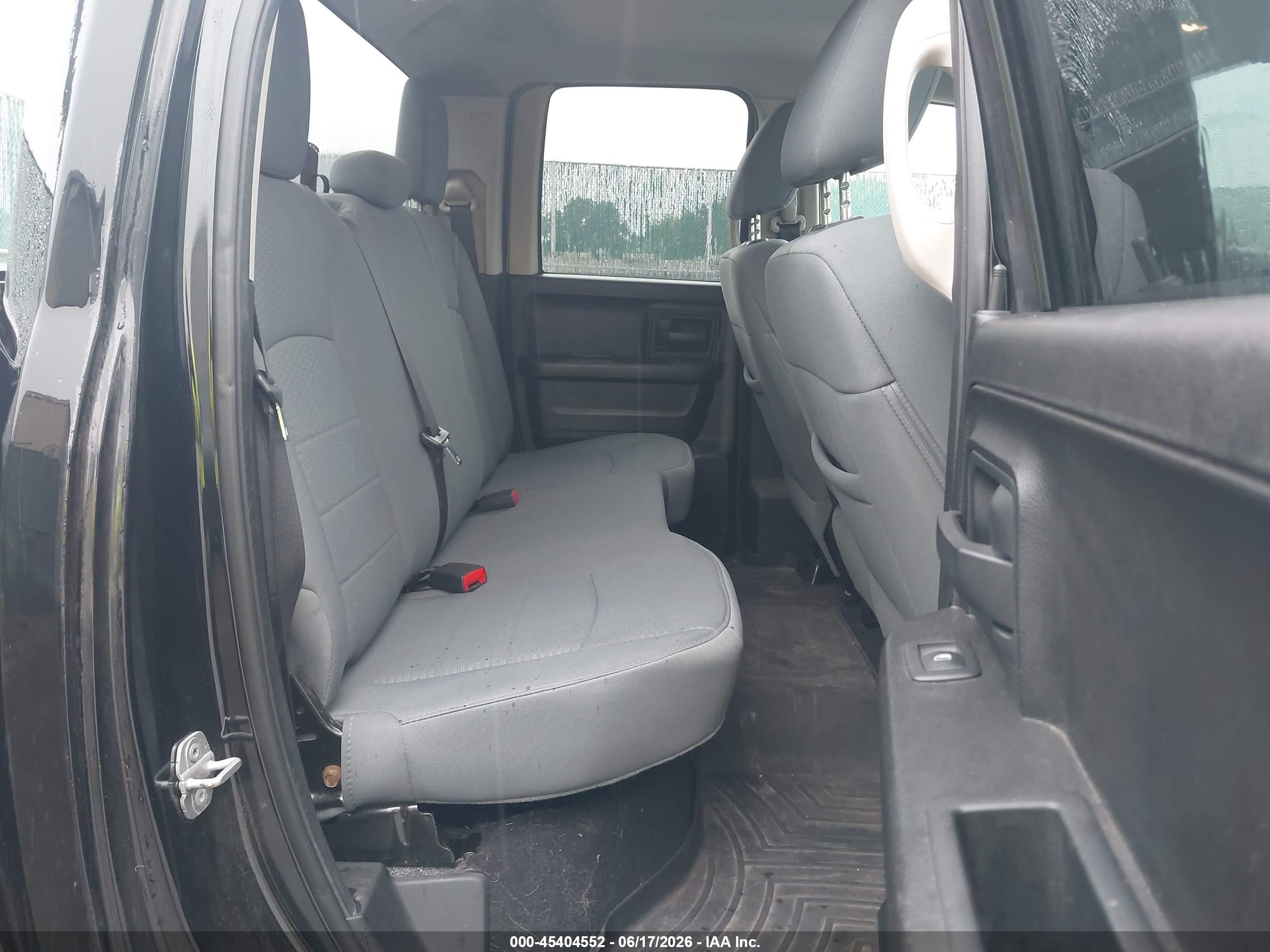 2013 Ram 1500 Tradesman Black vin: 1C6RR7FG0DS684804