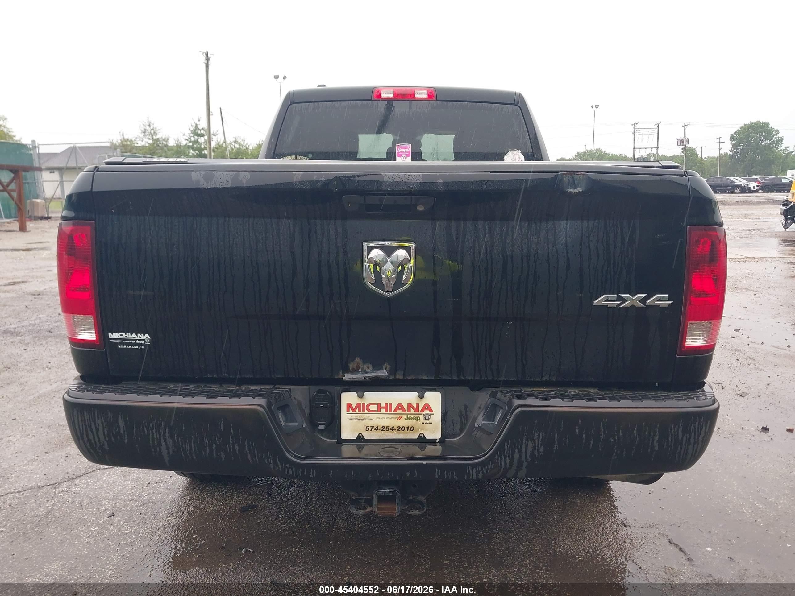 2013 Ram 1500 Tradesman Black vin: 1C6RR7FG0DS684804