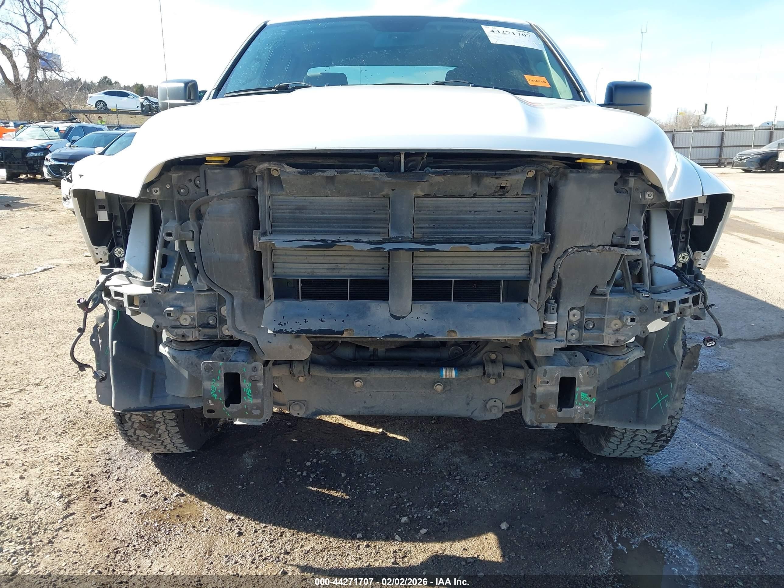 2014 Ram 1500 Tradesman White vin: 1C6RR7FG0ES469571