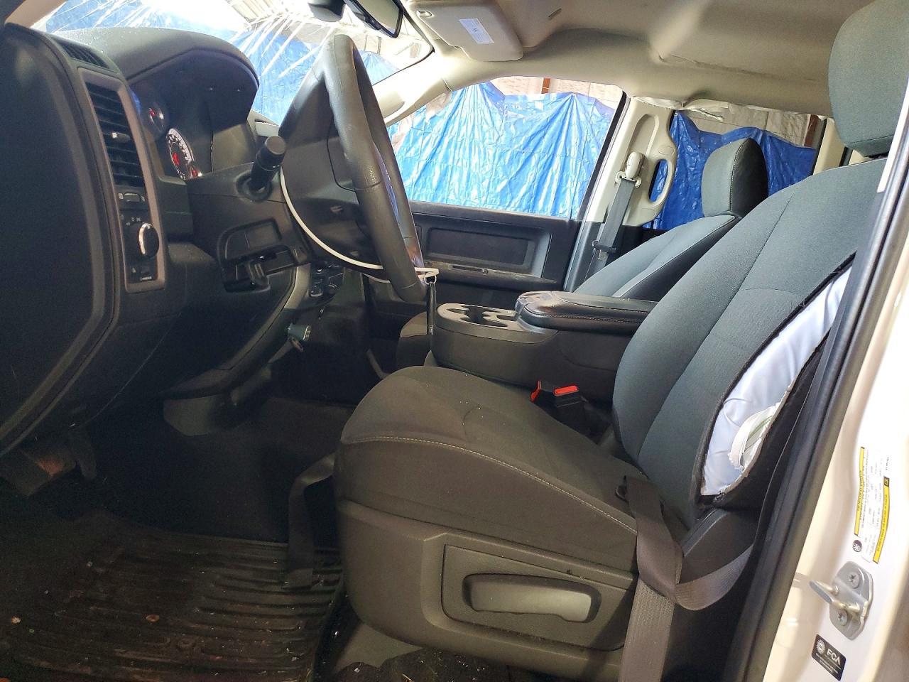 2022 Ram 1500 Classic Tradesman White vin: 1C6RR7FG0NS193165