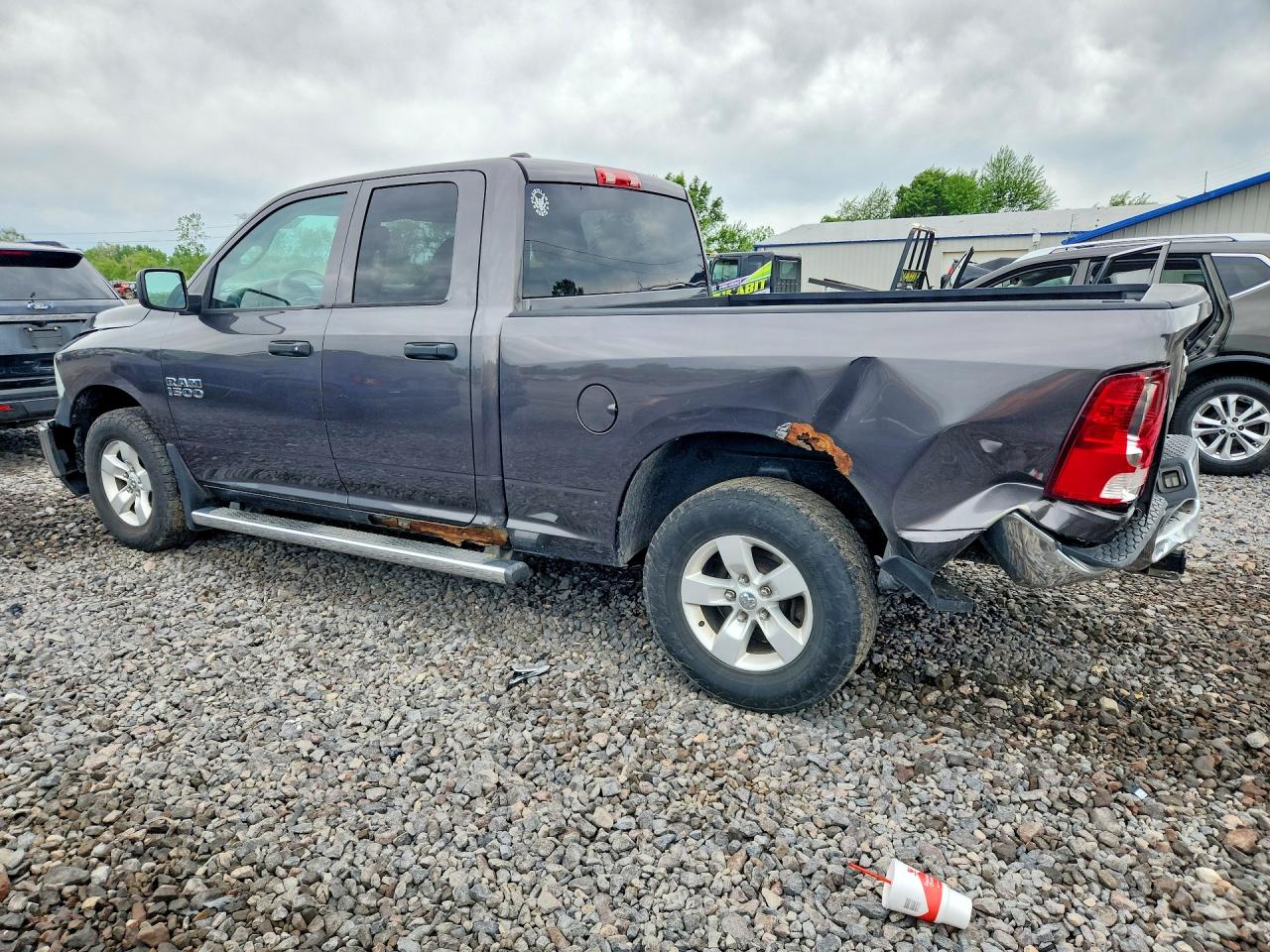 2014 Ram 1500 St Черный vin: 1C6RR7FG1ES380463