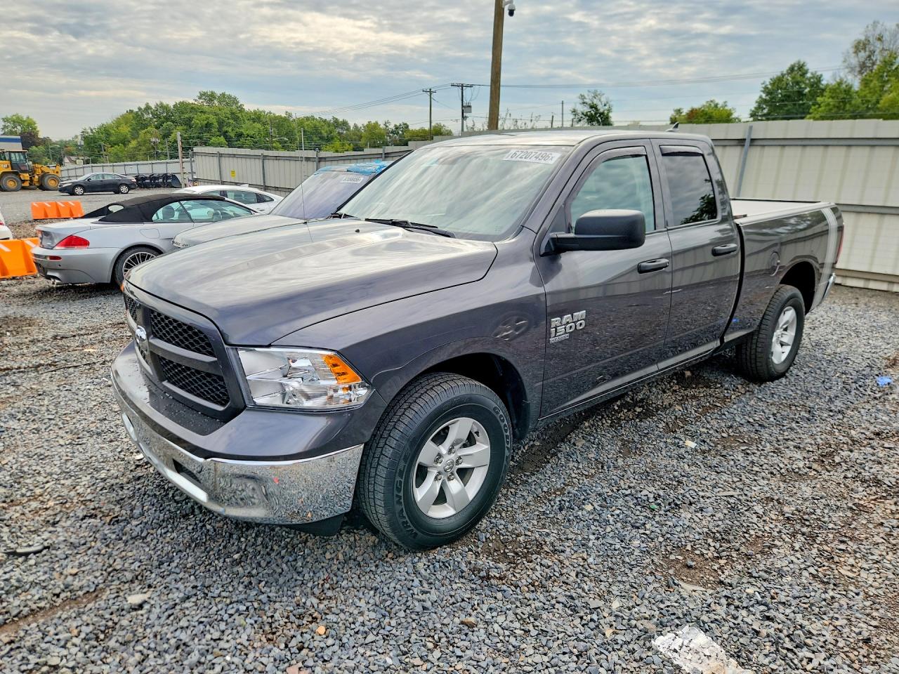 2023 Ram 1500 Classic Tradesman Gray vin: 1C6RR7FG1PS538075