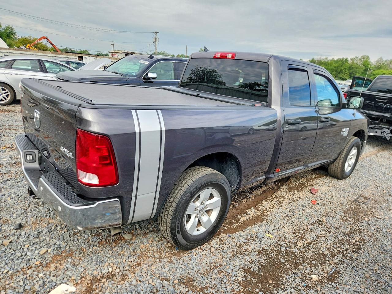 2023 Ram 1500 Classic Tradesman Серый vin: 1C6RR7FG1PS538075