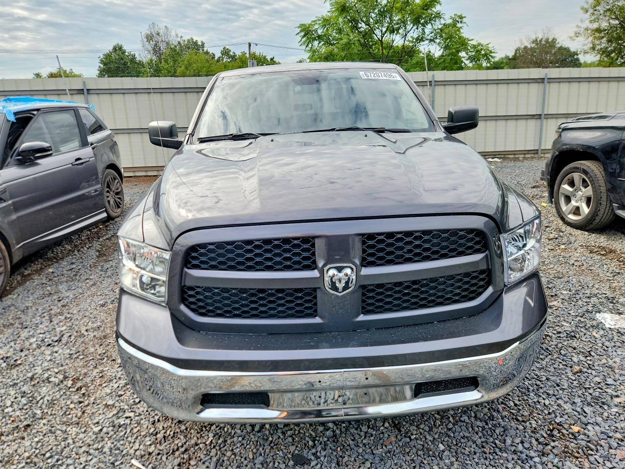 2023 Ram 1500 Classic Tradesman Серый vin: 1C6RR7FG1PS538075