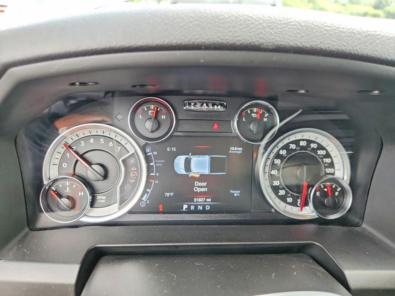 2023 Ram 1500 Classic Tradesman Серый vin: 1C6RR7FG1PS538075
