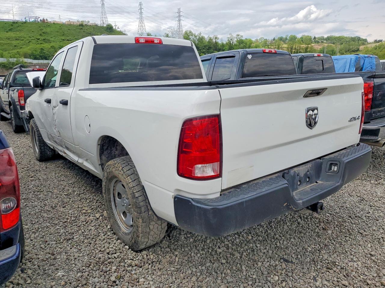 2022 Ram 1500 Classic Tradesman White vin: 1C6RR7FG2NS230166