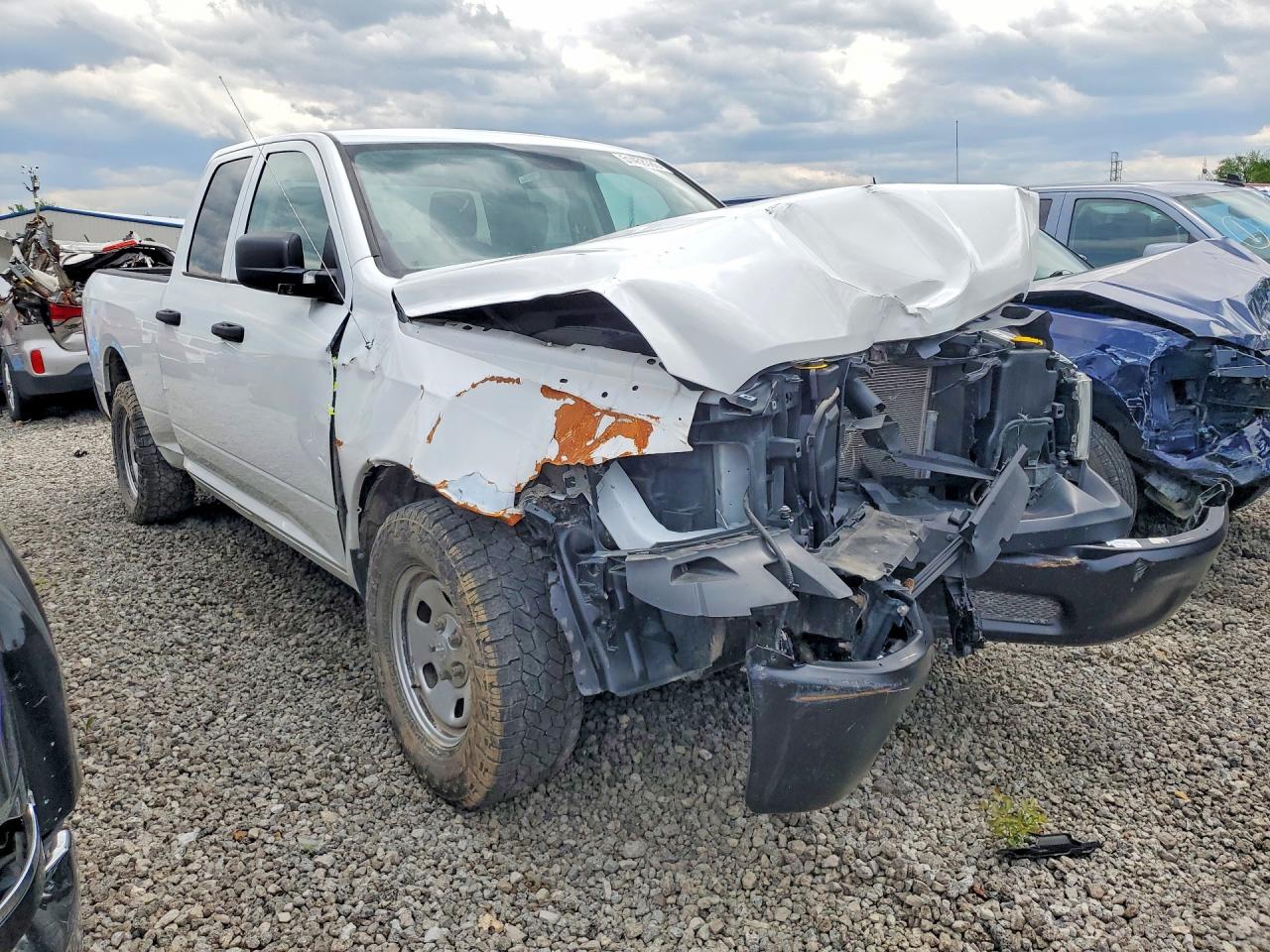 2022 Ram 1500 Classic Tradesman White vin: 1C6RR7FG2NS230166