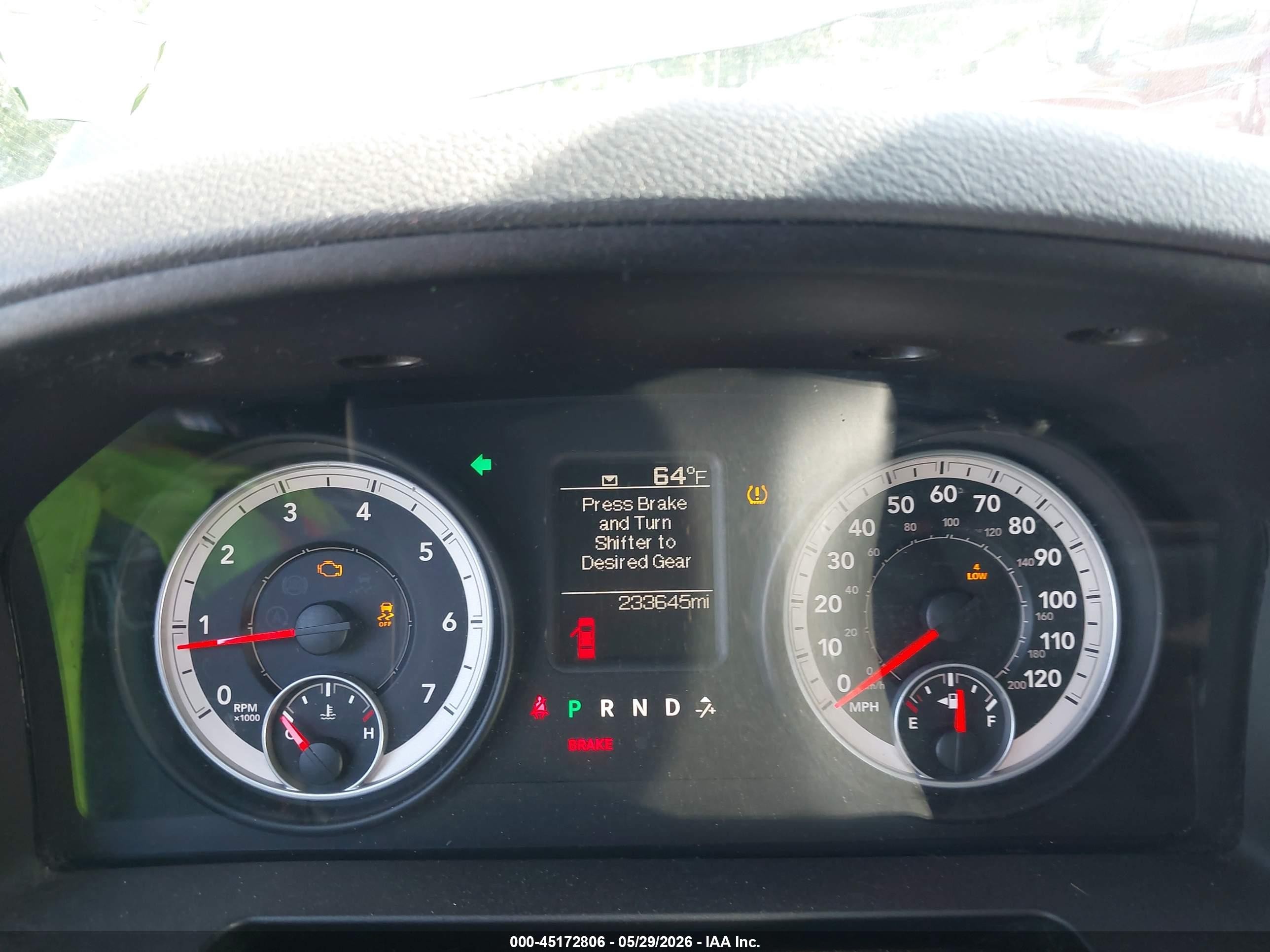 2013 Ram 1500 Tradesman Gray vin: 1C6RR7FG3DS647004