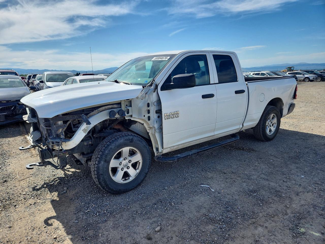 2015 Ram 1500 St White vin: 1C6RR7FG3FS789825