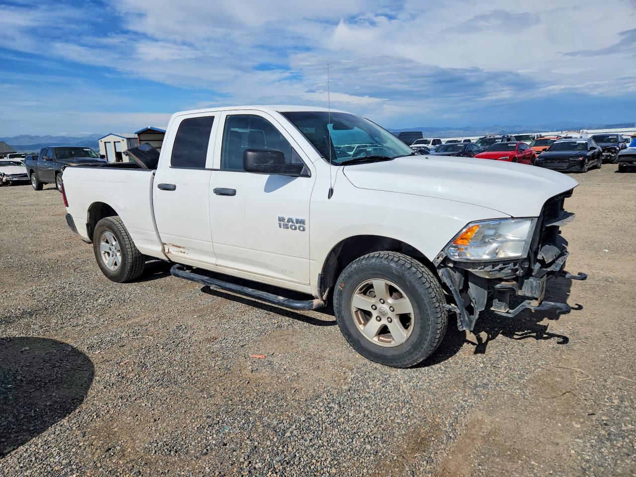 2015 Ram 1500 St White vin: 1C6RR7FG3FS789825