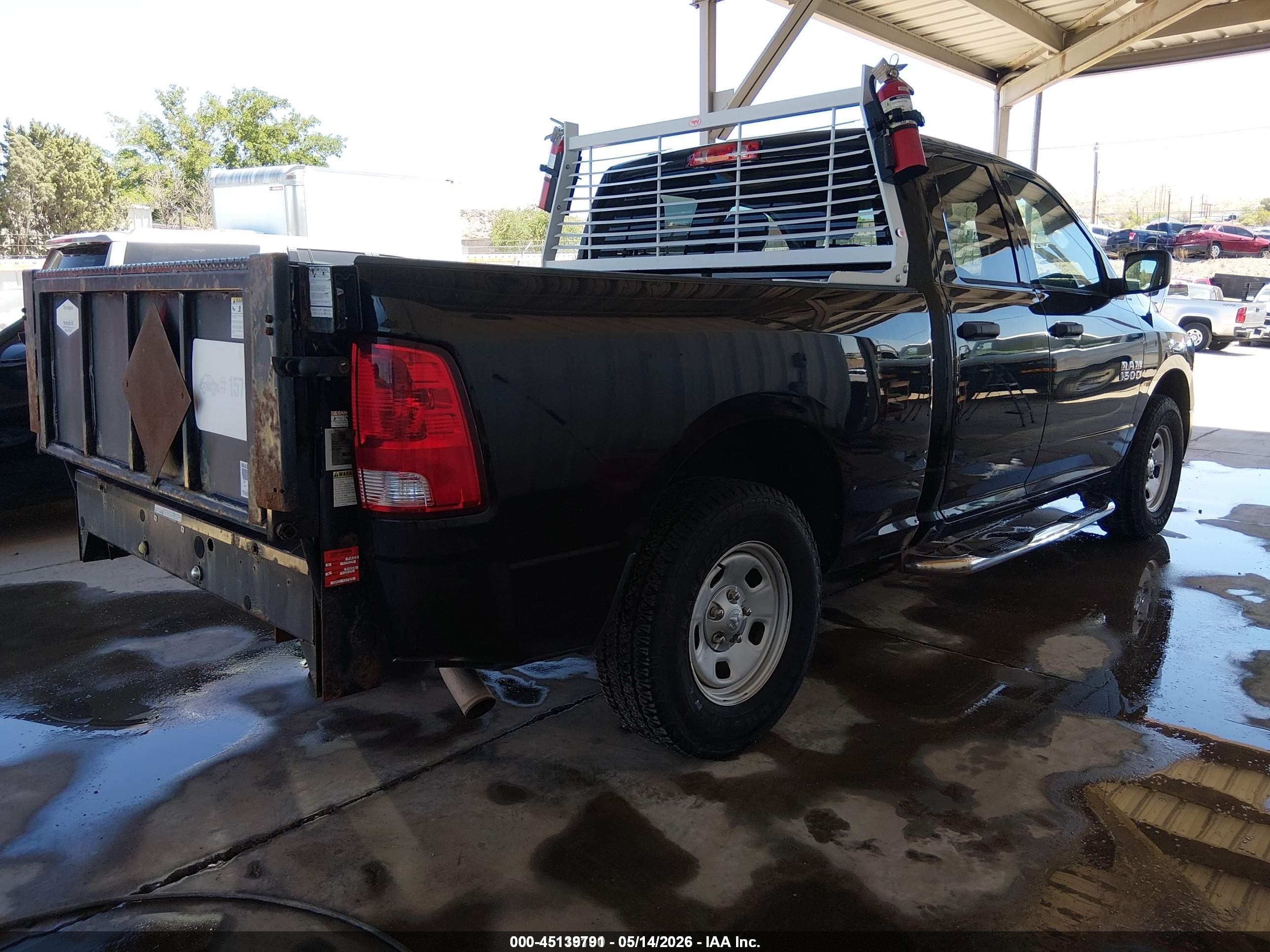 2016 Ram 1500 Tradesman Black vin: 1C6RR7FG3GS334152