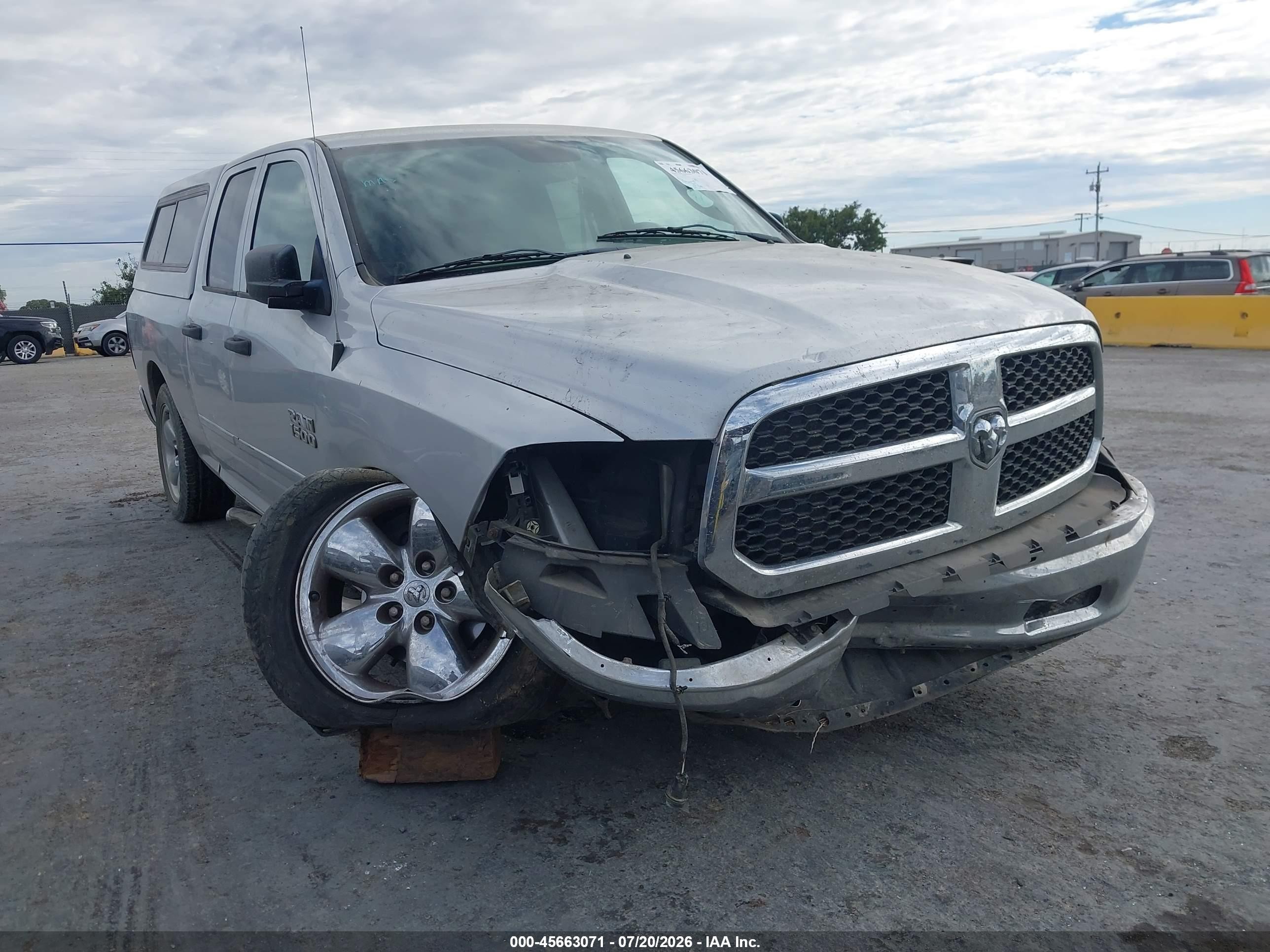 2014 Ram 1500 St Silver vin: 1C6RR7FG4ES294791