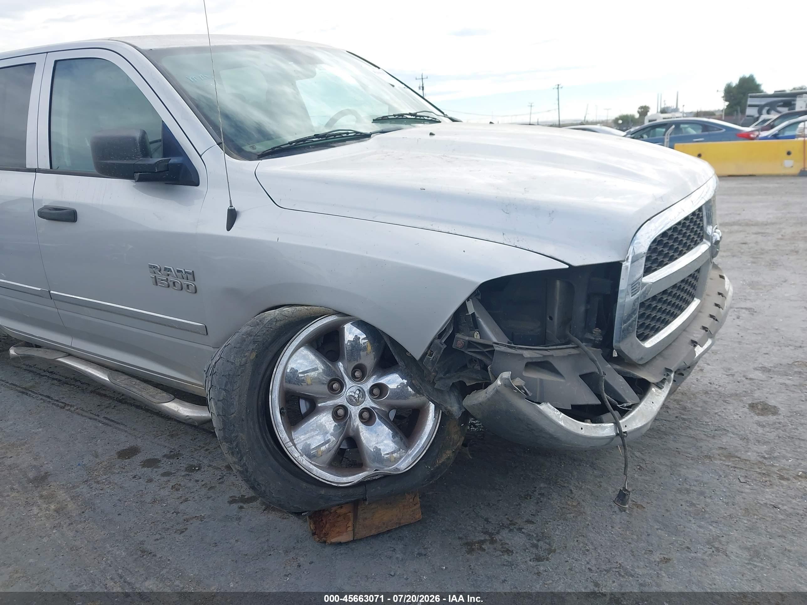 2014 Ram 1500 St Silver vin: 1C6RR7FG4ES294791