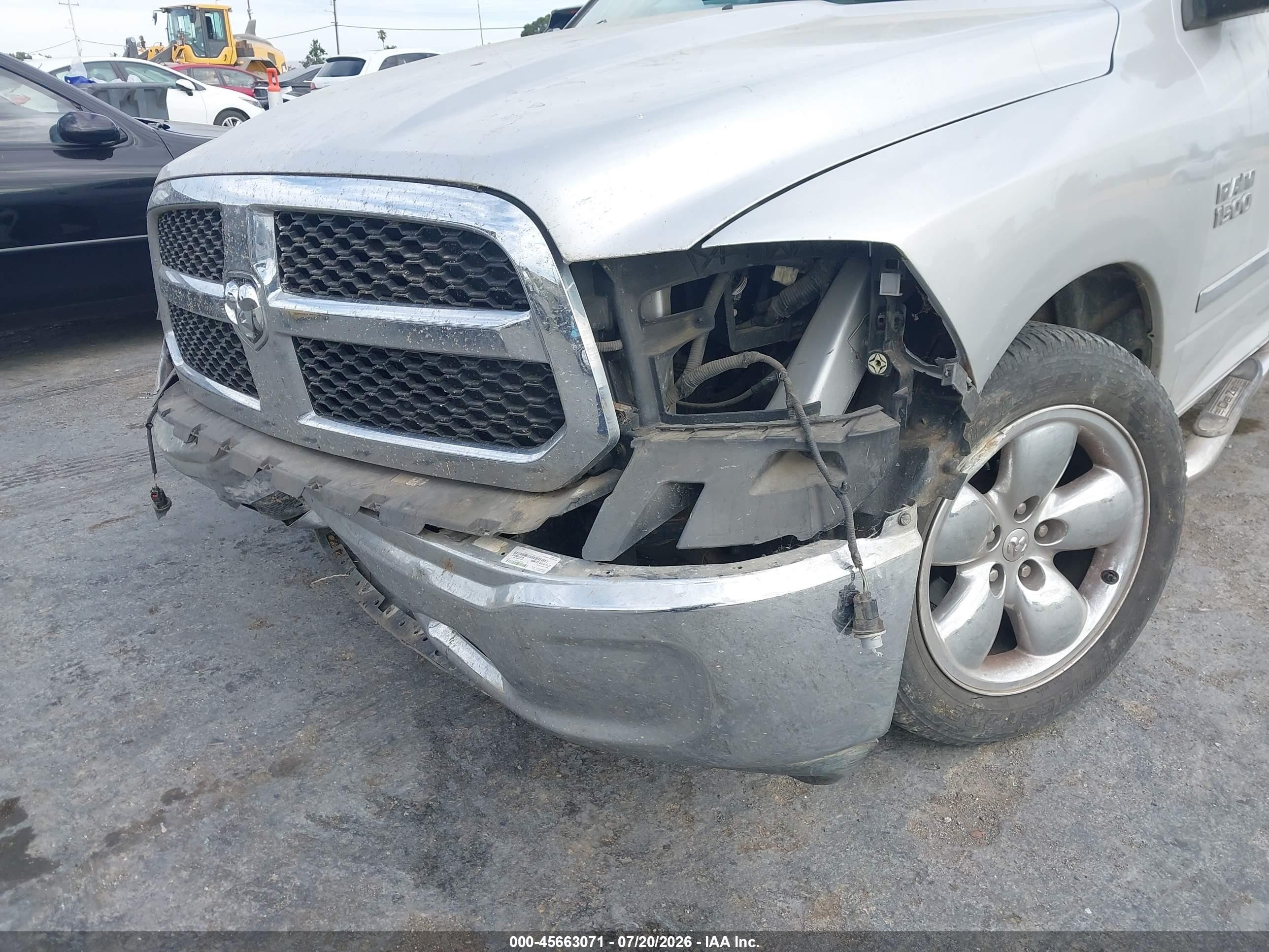 2014 Ram 1500 St Silver vin: 1C6RR7FG4ES294791
