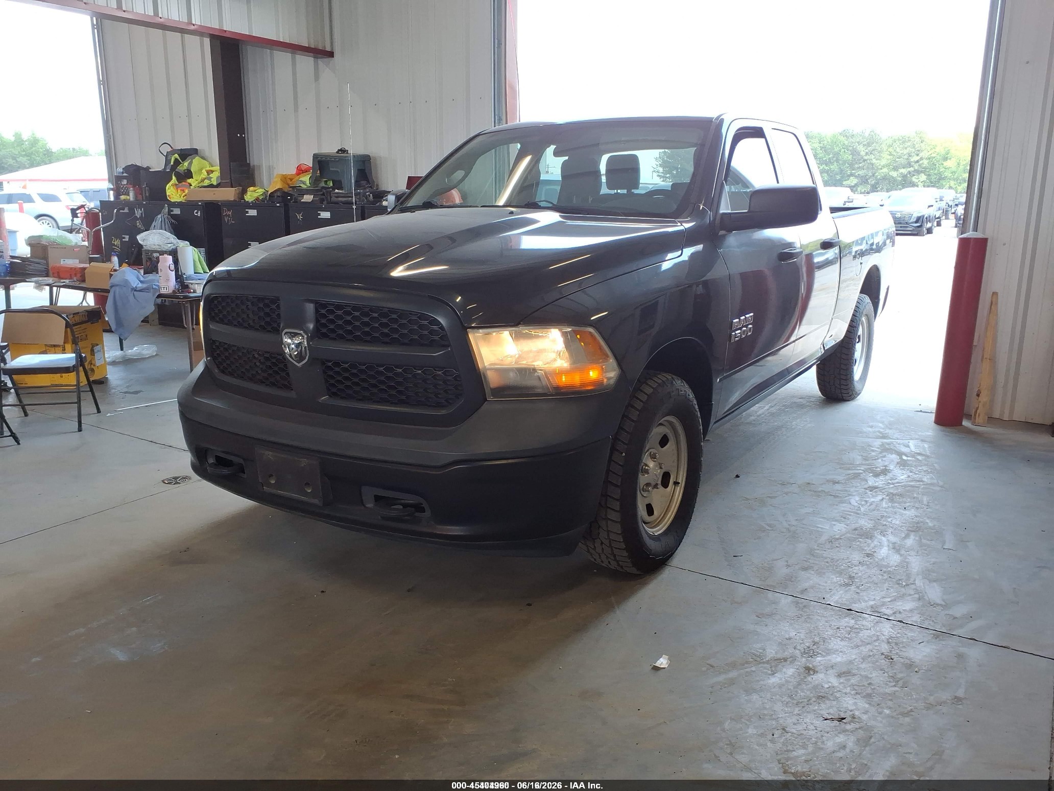 2015 Ram 1500 Tradesman Black vin: 1C6RR7FG4FS789669