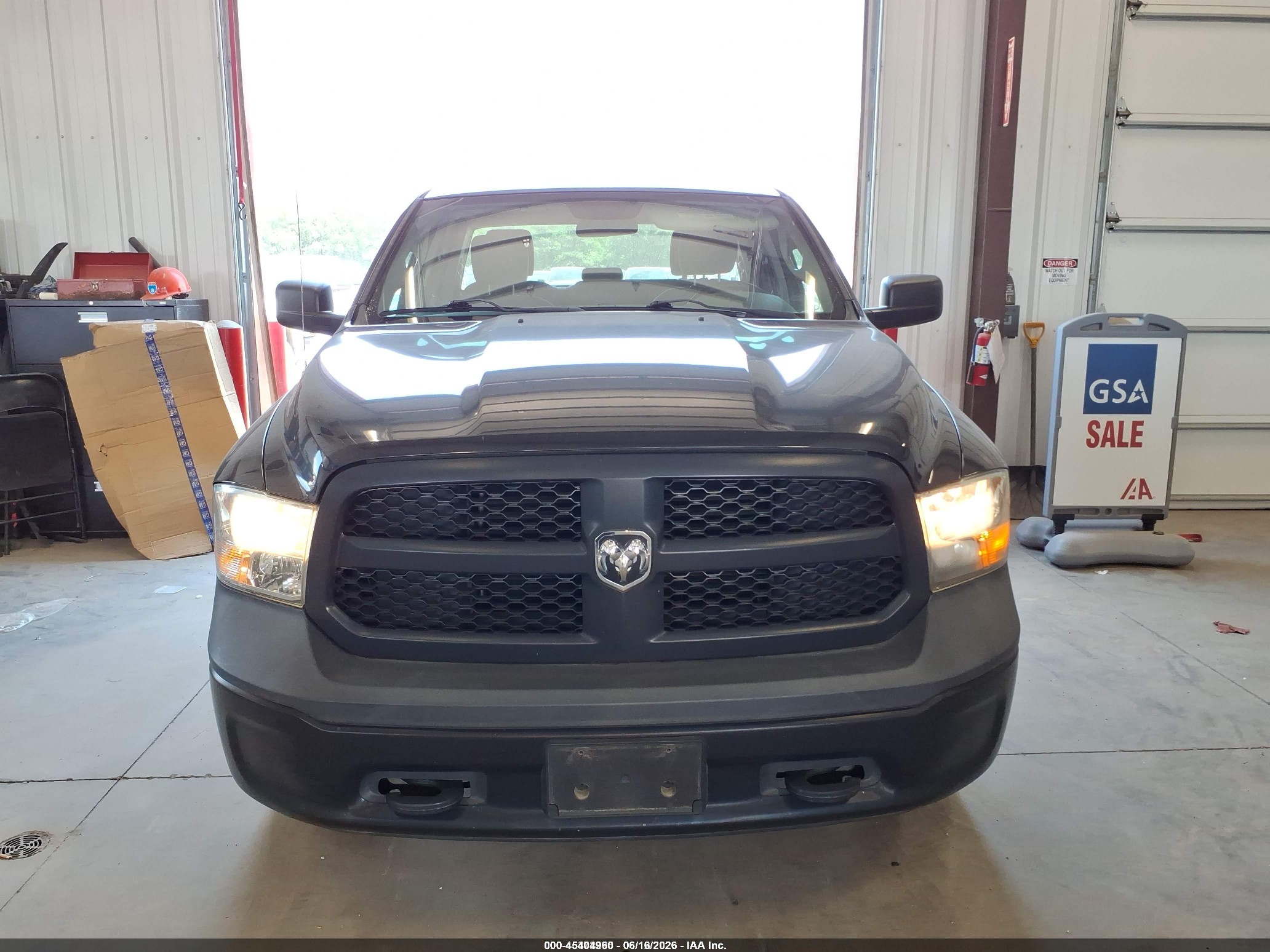 2015 Ram 1500 Tradesman Black vin: 1C6RR7FG4FS789669