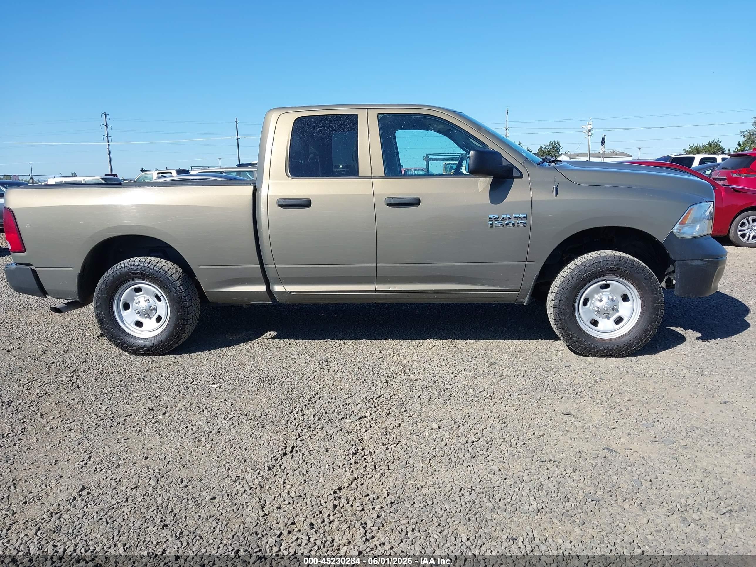 2015 Ram 1500 Tradesman Brown vin: 1C6RR7FG5FS789664