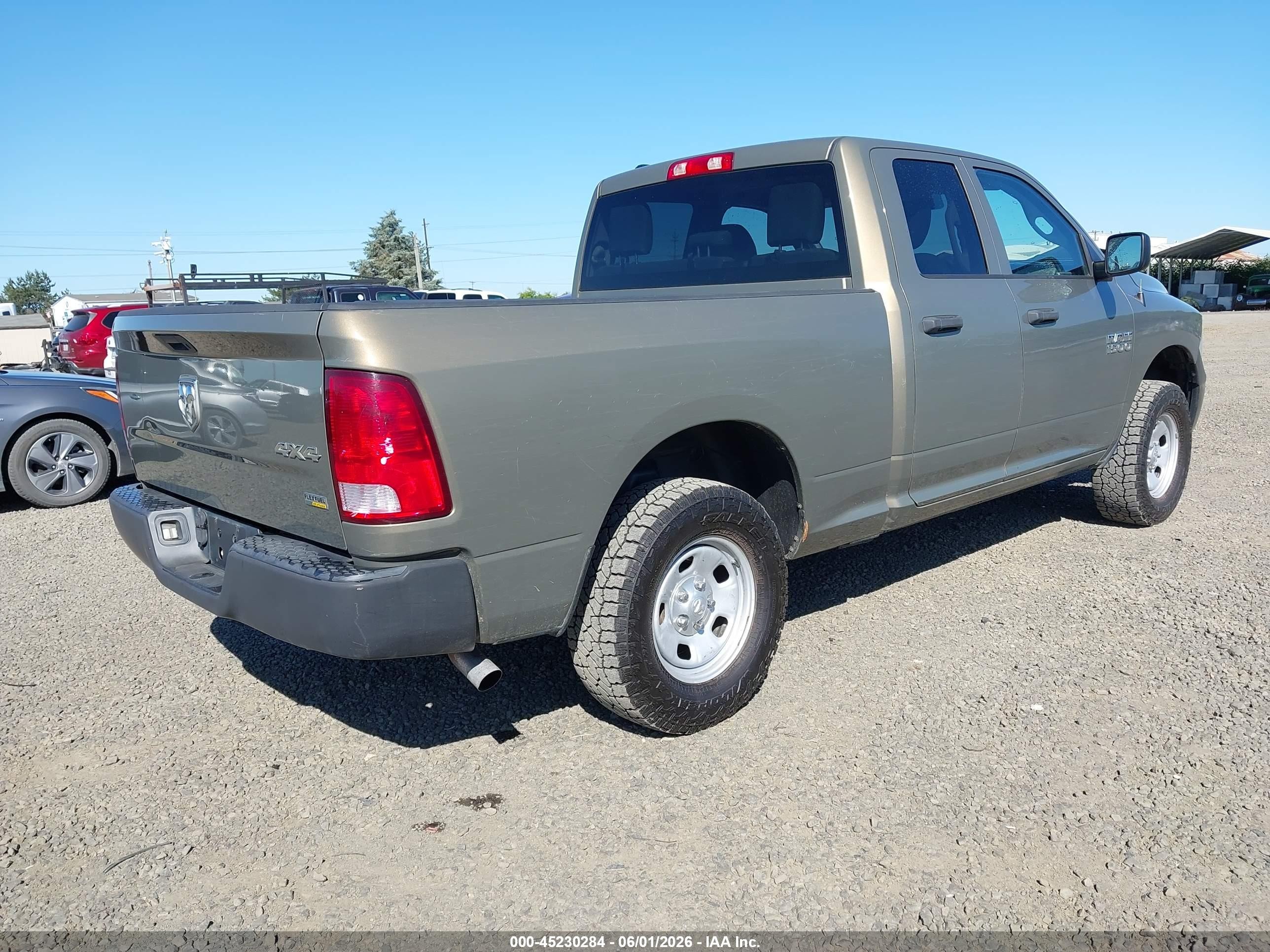 2015 Ram 1500 Tradesman Brown vin: 1C6RR7FG5FS789664