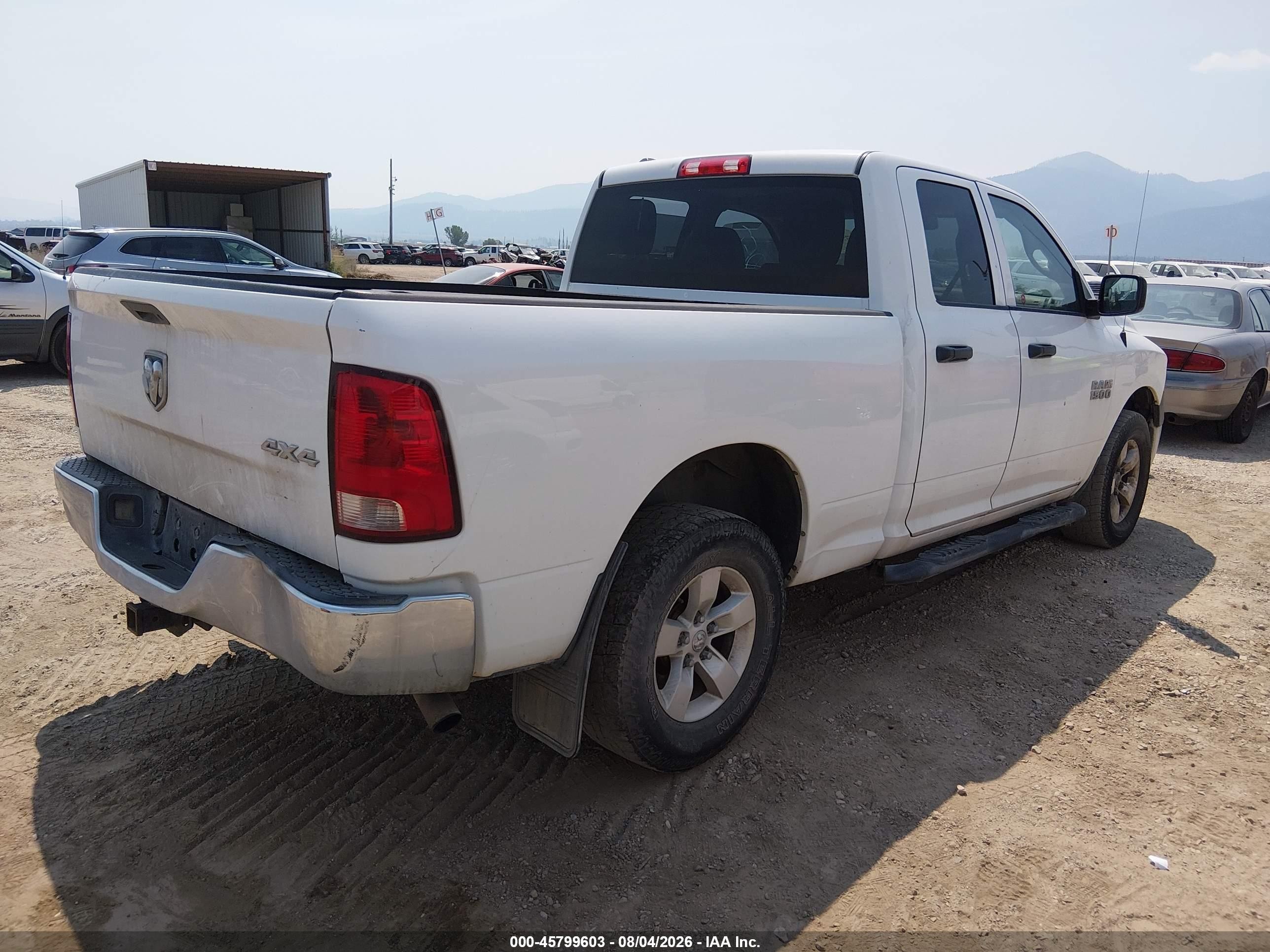 2014 Ram 1500 St White vin: 1C6RR7FG7ES294705