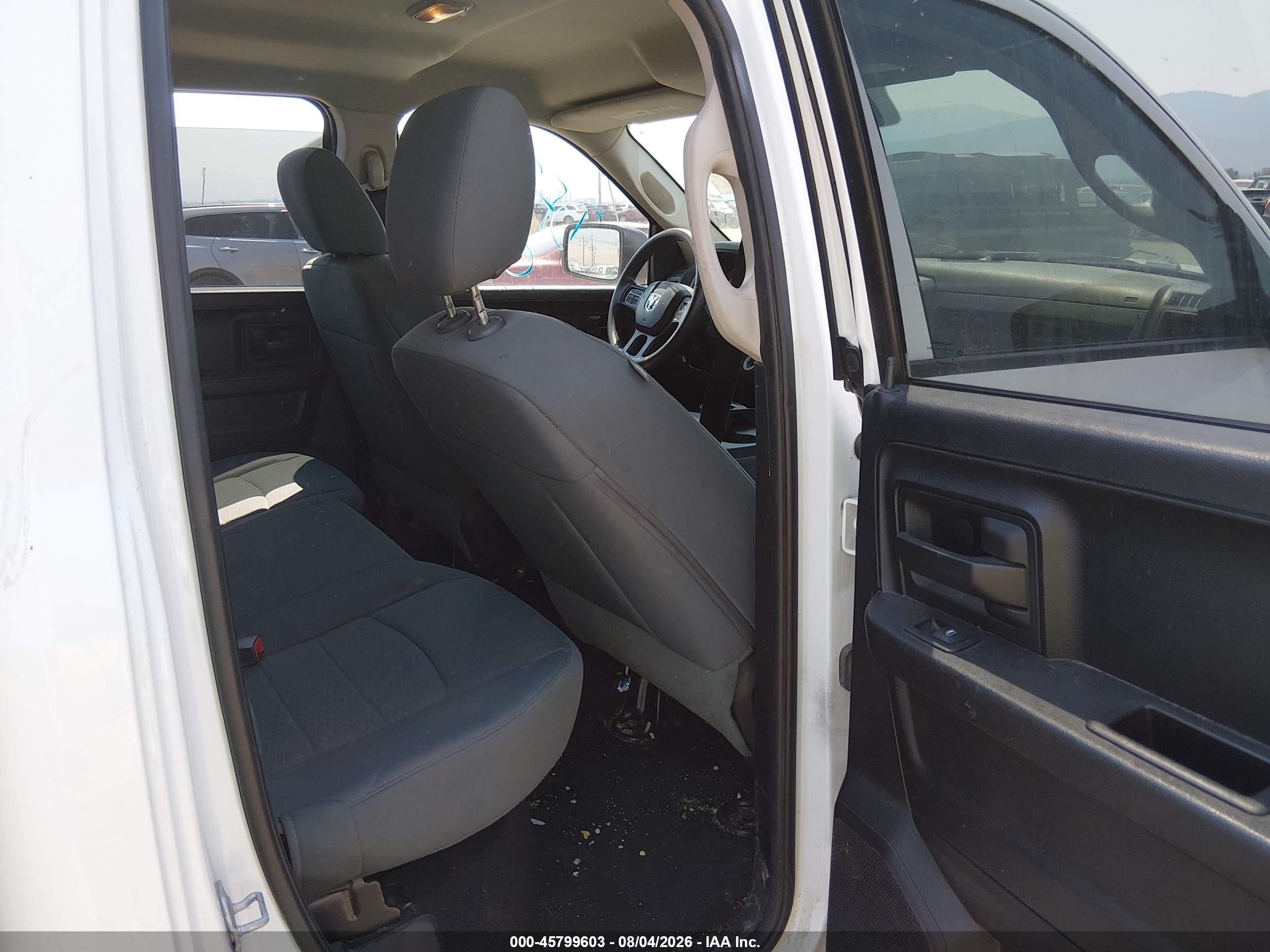 2014 Ram 1500 St White vin: 1C6RR7FG7ES294705