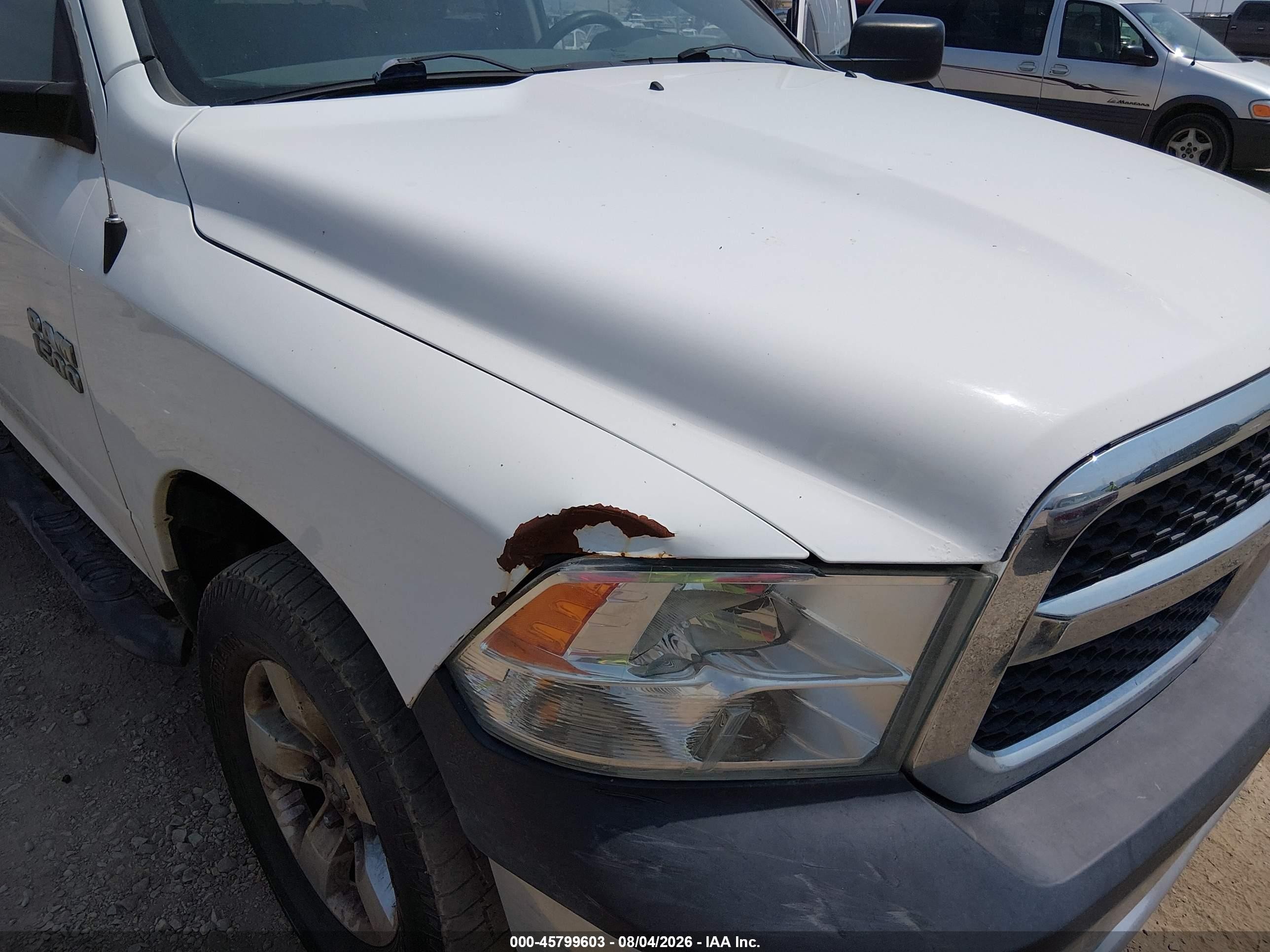 2014 Ram 1500 St White vin: 1C6RR7FG7ES294705