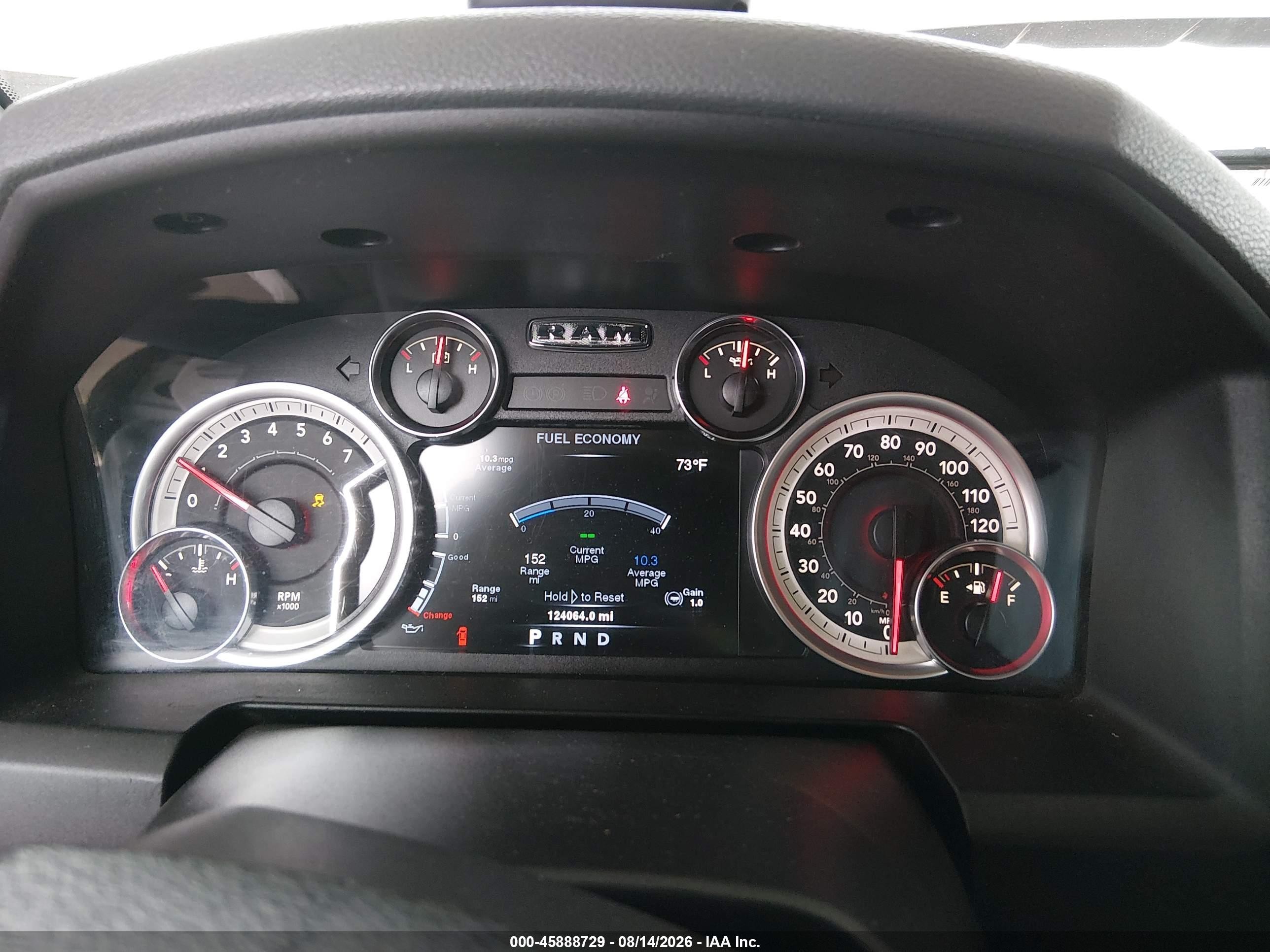 2014 Ram 1500 Tradesman White vin: 1C6RR7FG8ES164657