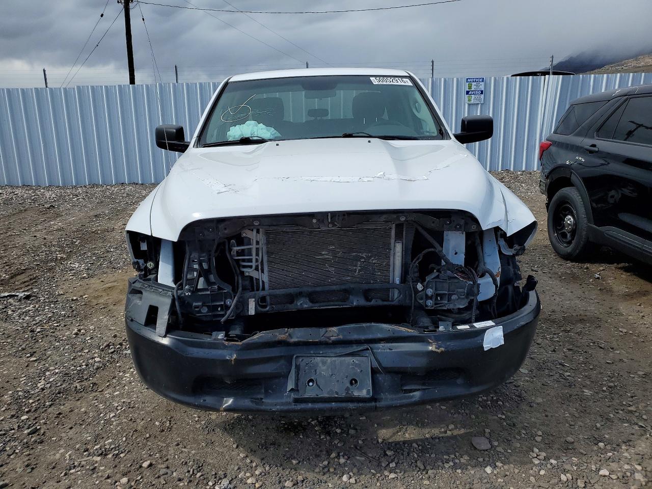 2023 Ram 1500 Classic Tradesman Белый vin: 1C6RR7FG8PS547128