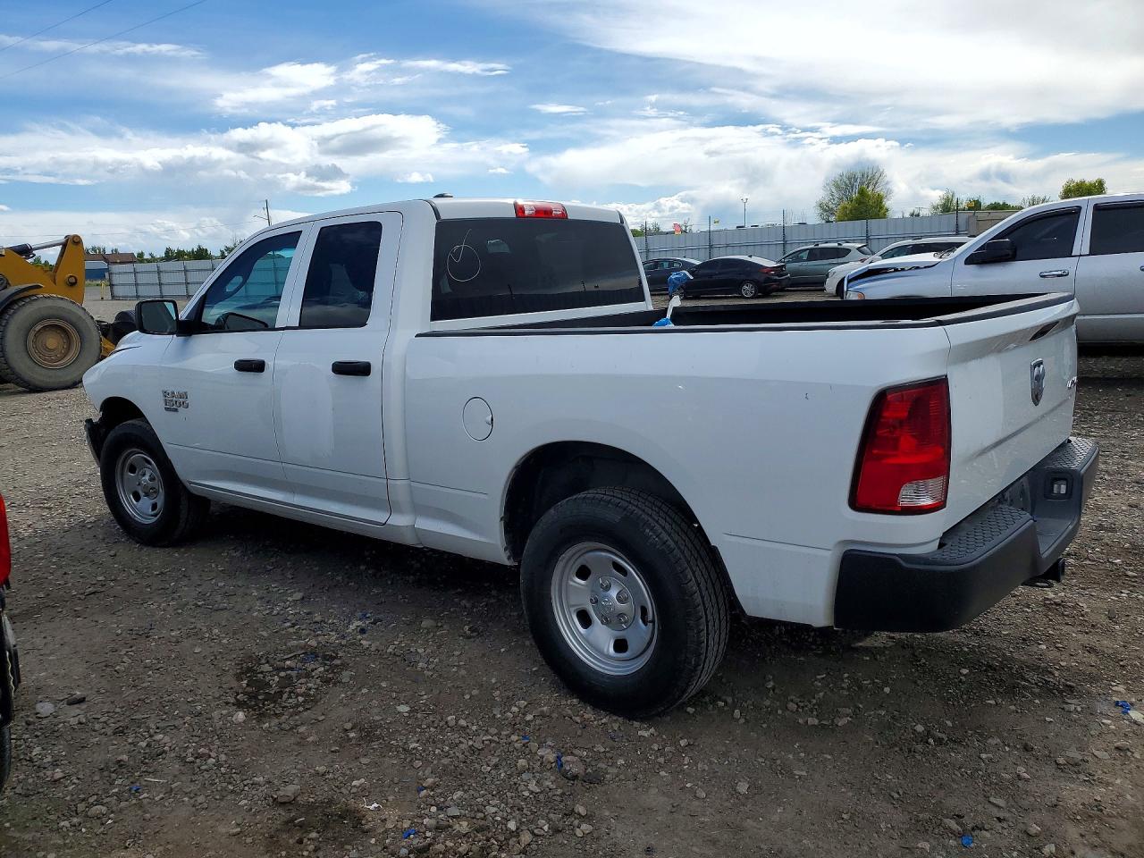 2023 Ram 1500 Classic Tradesman Белый vin: 1C6RR7FG8PS547128