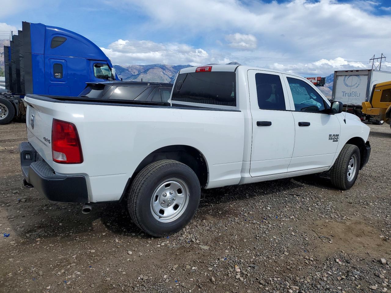 2023 Ram 1500 Classic Tradesman Белый vin: 1C6RR7FG8PS547128
