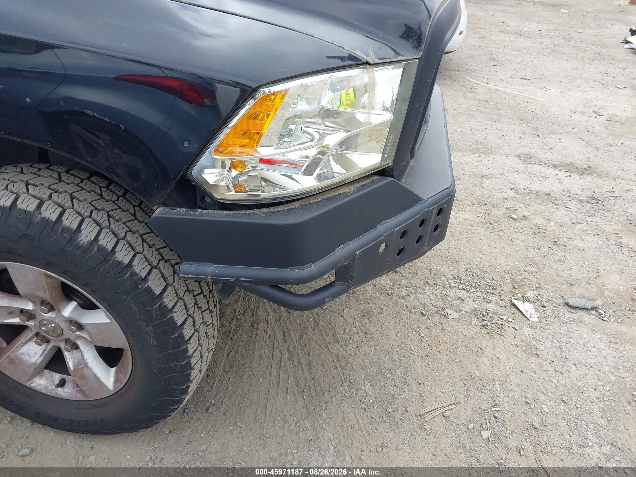 2013 Ram 1500   Black vin: 1C6RR7FG9DS717749