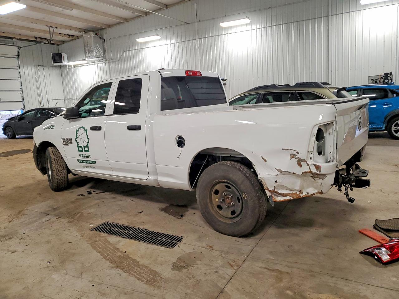 2021 Ram 1500 Classic Tradesman White vin: 1C6RR7FGXMS537339