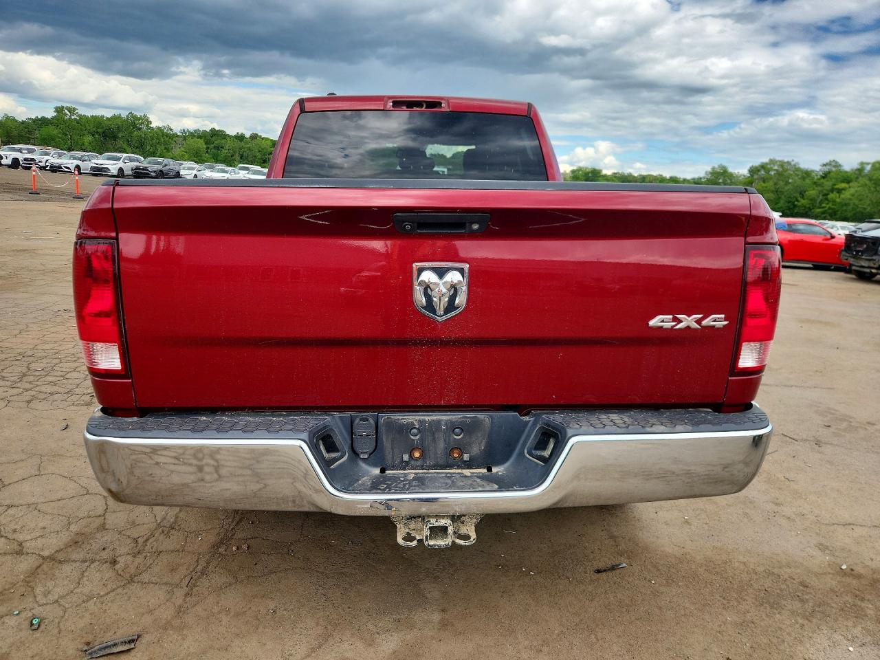 2014 Ram 1500 St Burgundy vin: 1C6RR7FM0ES385059