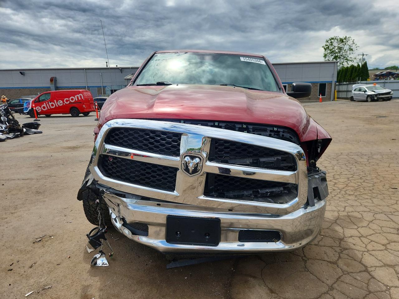 2014 Ram 1500 St Burgundy vin: 1C6RR7FM0ES385059