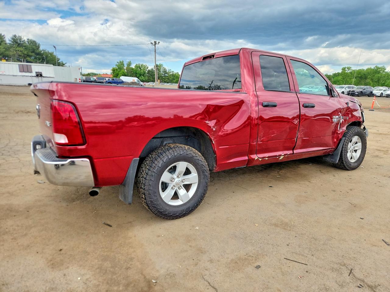 2014 Ram 1500 St Burgundy vin: 1C6RR7FM0ES385059