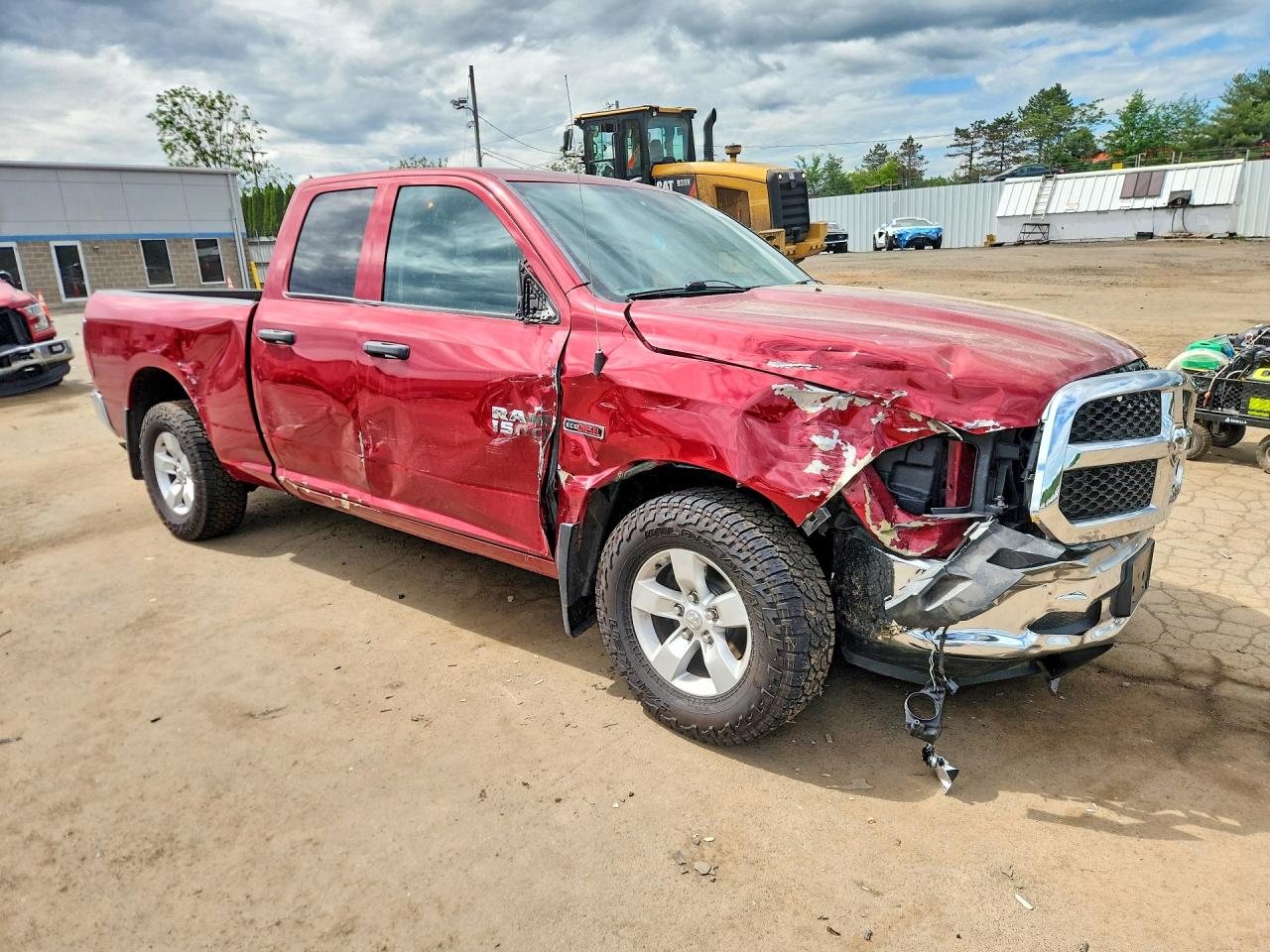 2014 Ram 1500 St Burgundy vin: 1C6RR7FM0ES385059