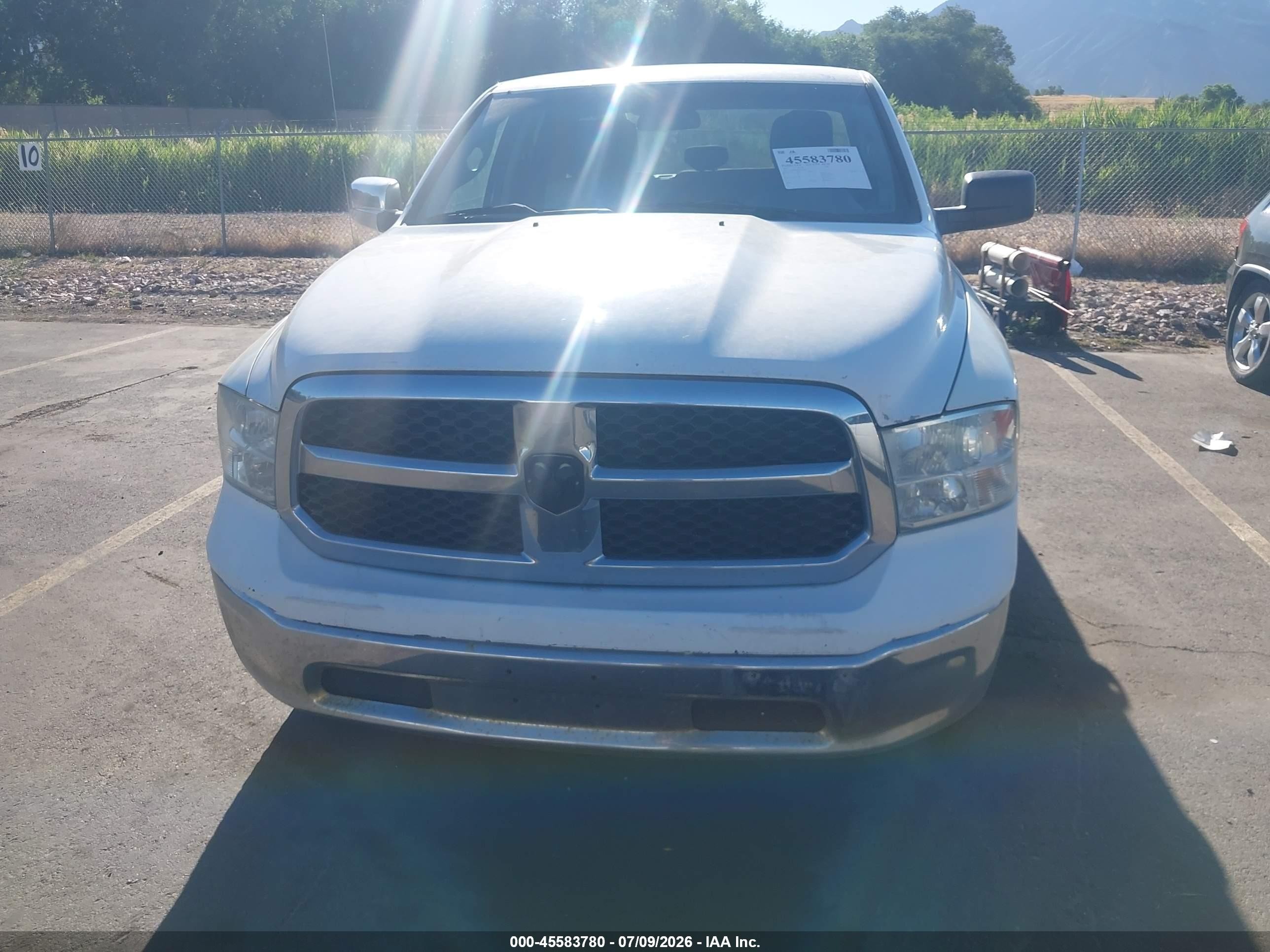 2013 Ram 1500 St White vin: 1C6RR7FP0DS501952