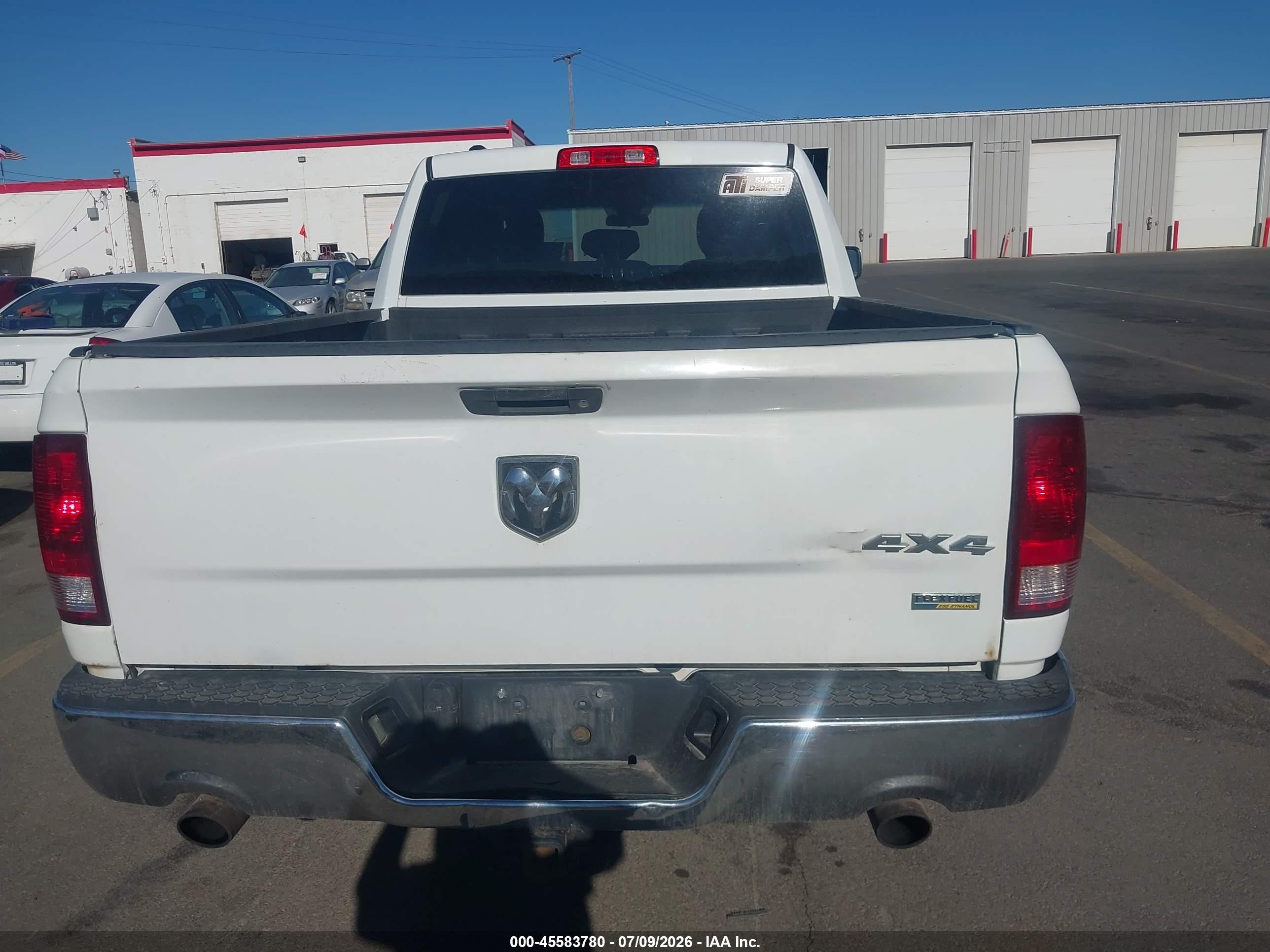 2013 Ram 1500 St White vin: 1C6RR7FP0DS501952