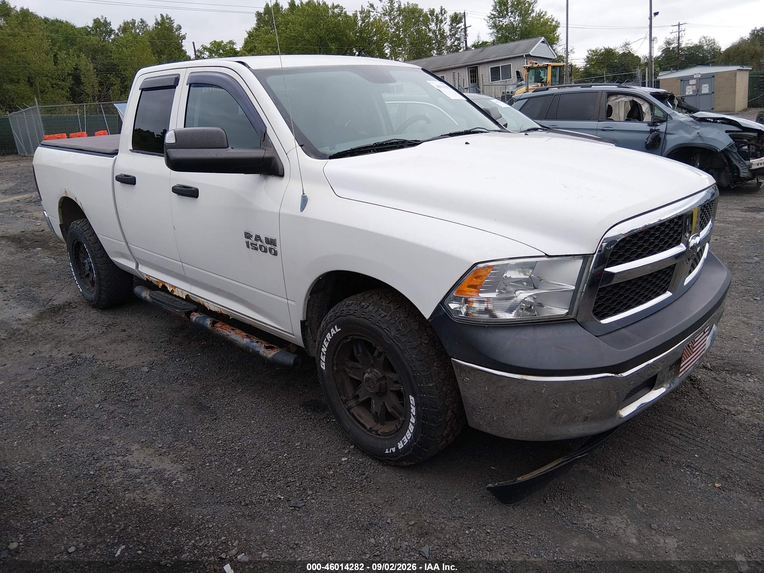 2013 Ram 1500 St Белый vin: 1C6RR7FP2DS502391