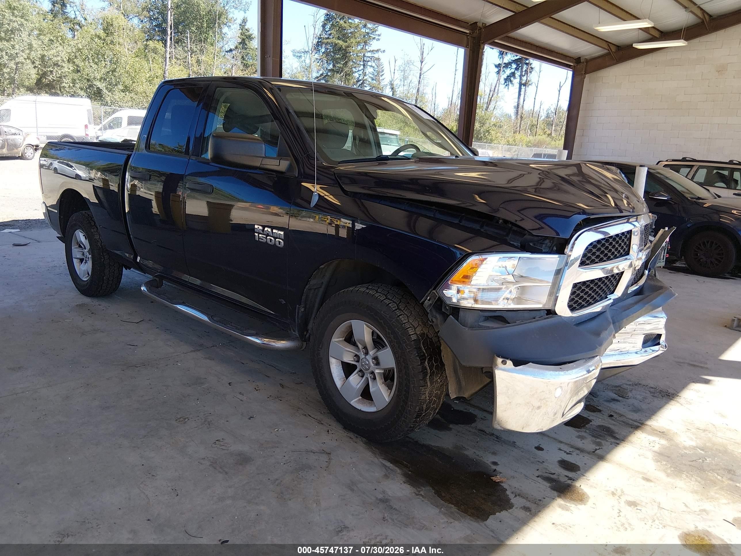 2013 Ram 1500   Синий vin: 1C6RR7FP4DS684238