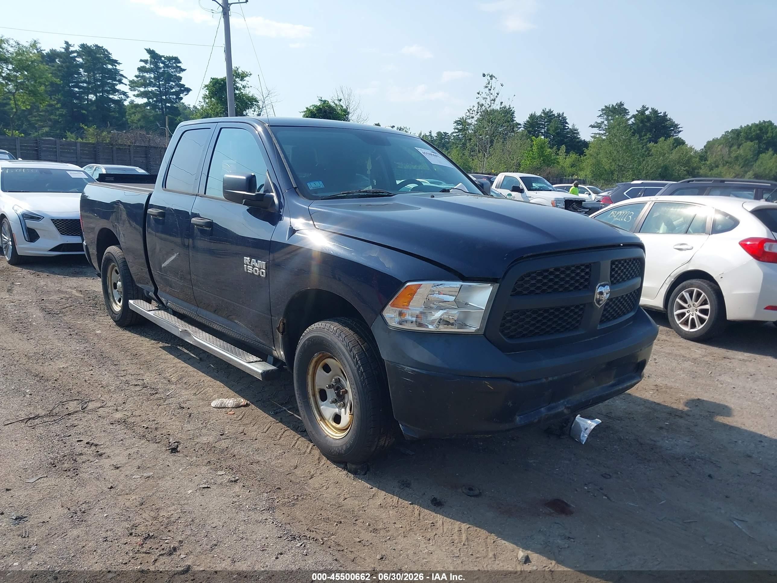 2013 Ram 1500 Tradesman Dark Blue vin: 1C6RR7FP5DS648395