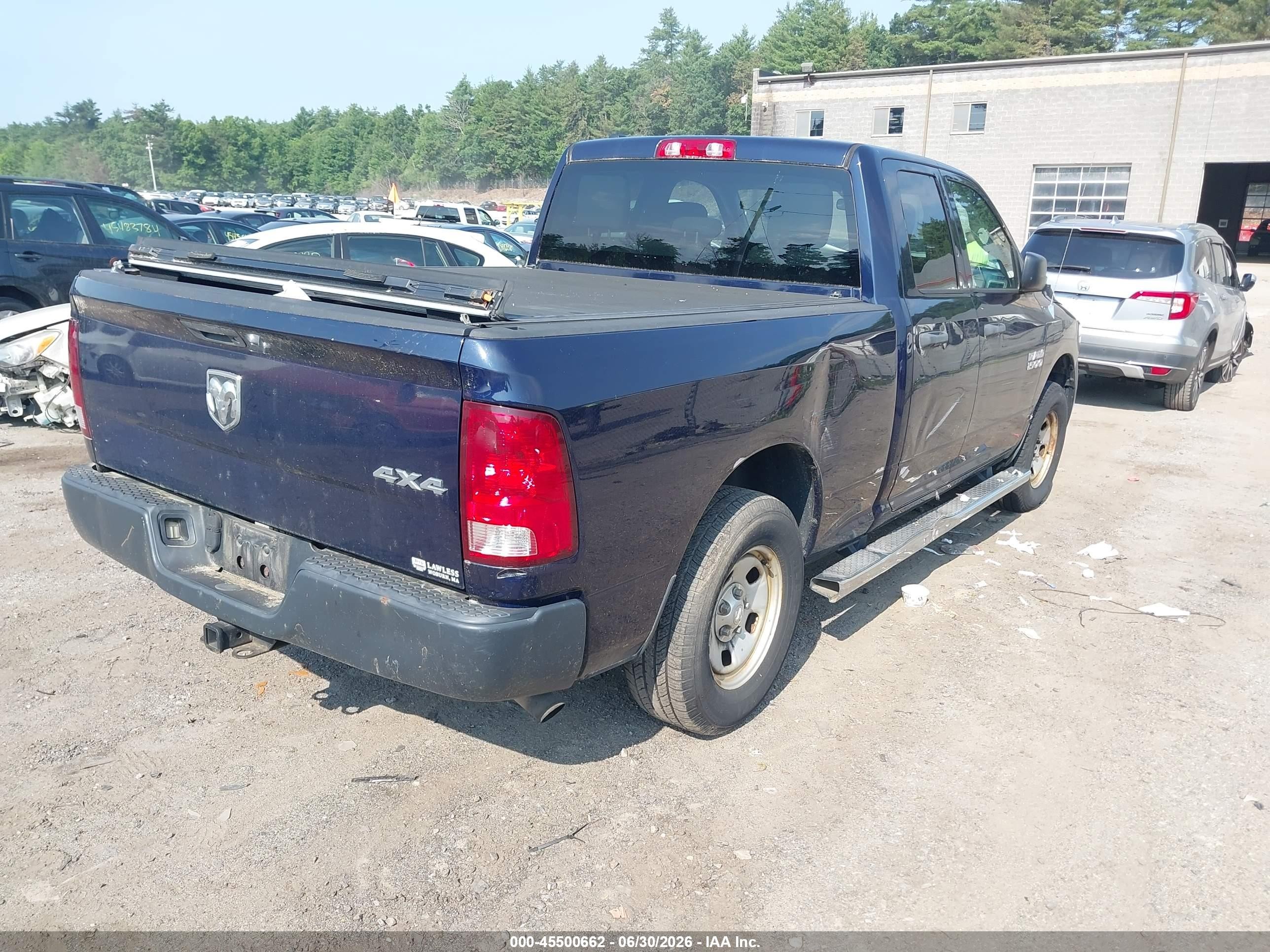 2013 Ram 1500 Tradesman Dark Blue vin: 1C6RR7FP5DS648395