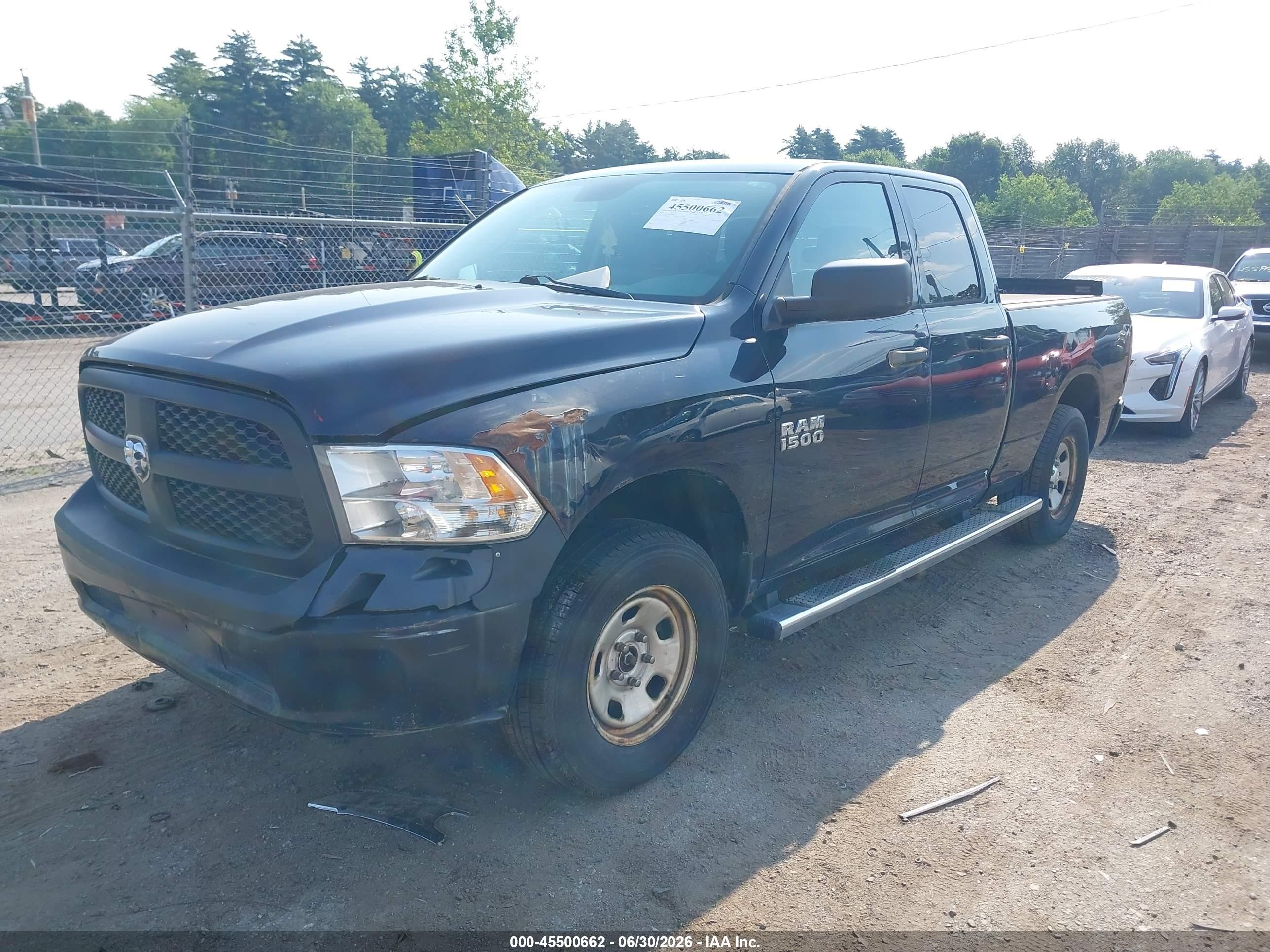 2013 Ram 1500 Tradesman Dark Blue vin: 1C6RR7FP5DS648395