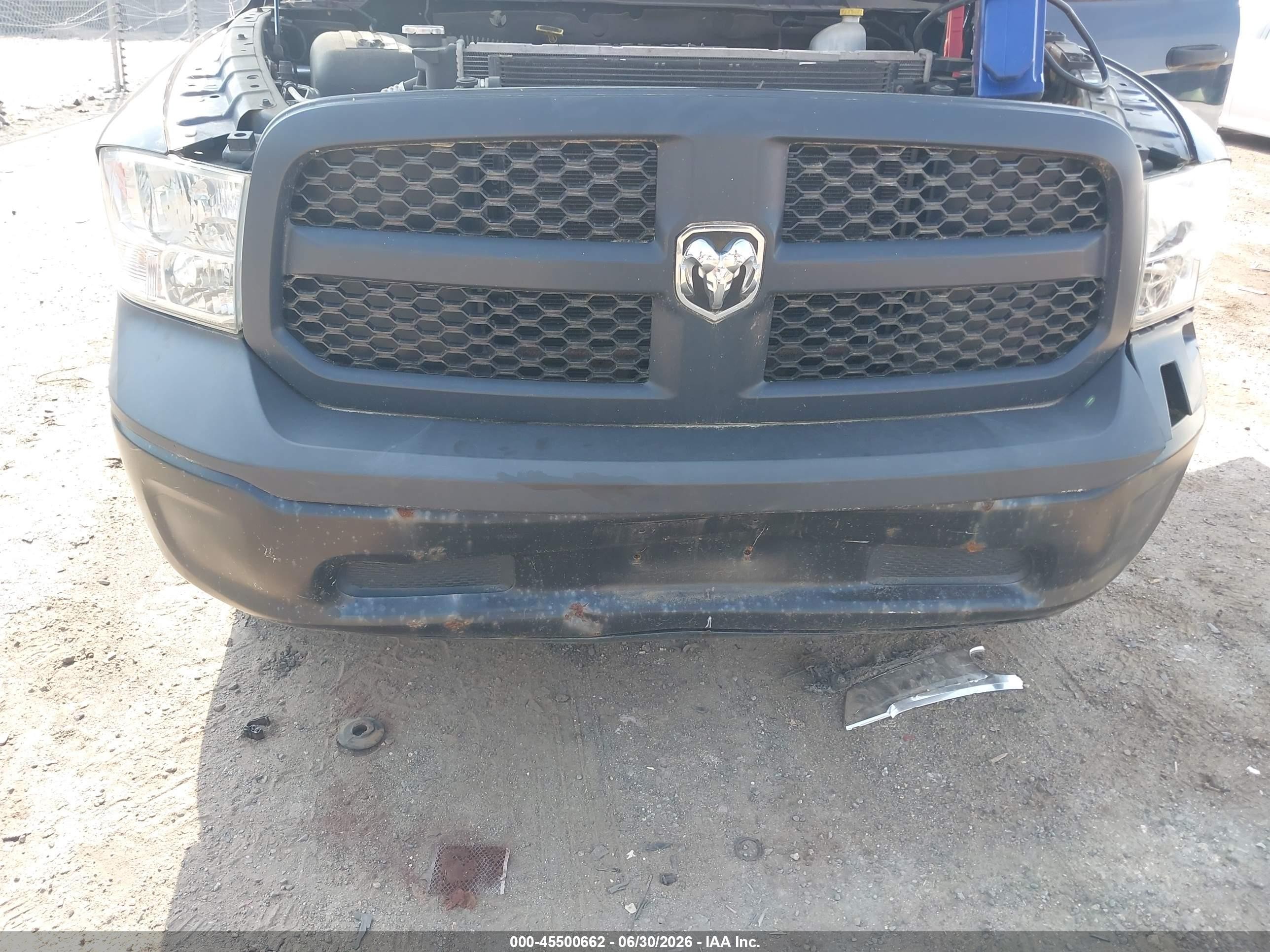 2013 Ram 1500 Tradesman Dark Blue vin: 1C6RR7FP5DS648395