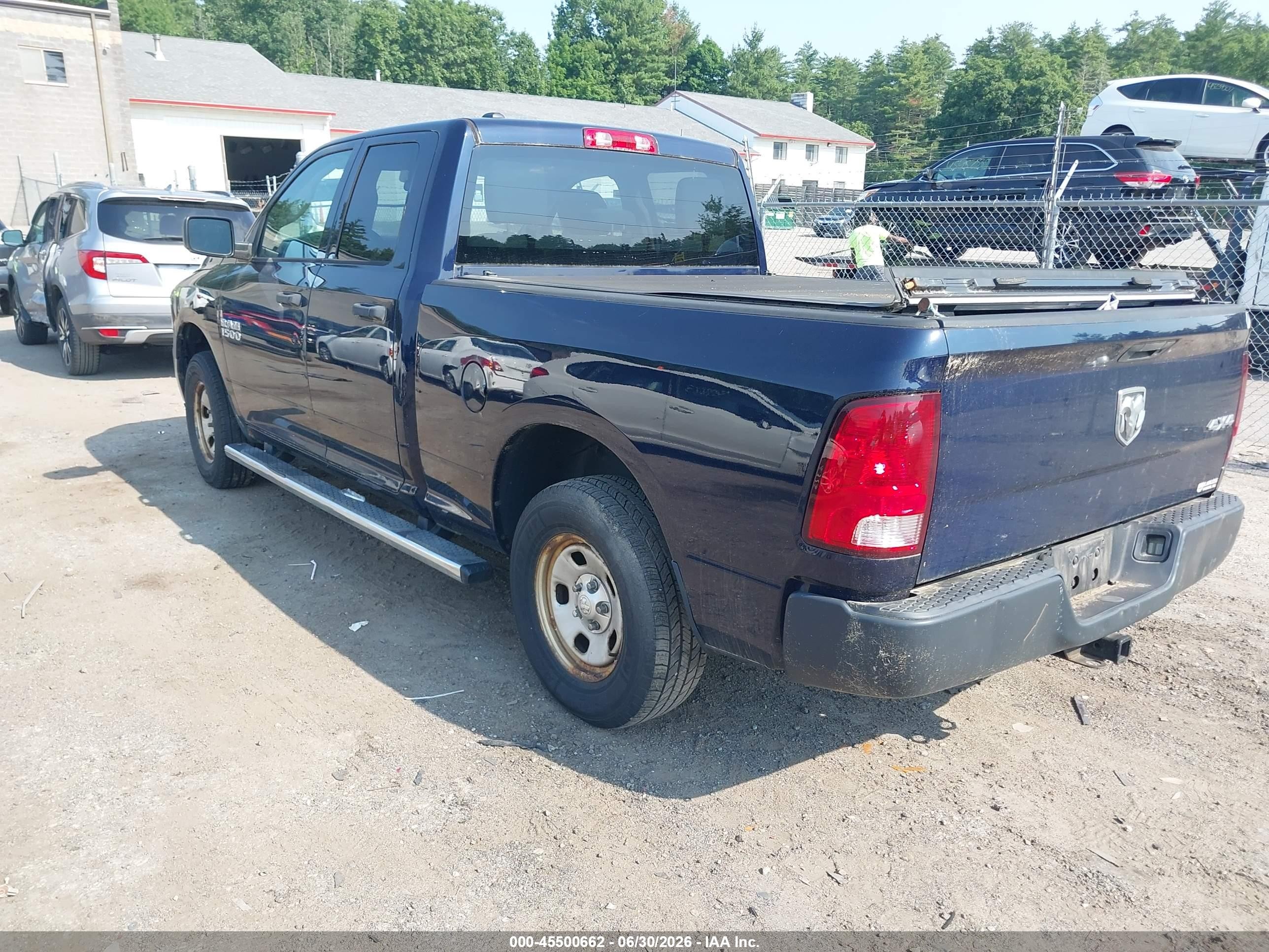 2013 Ram 1500 Tradesman Dark Blue vin: 1C6RR7FP5DS648395