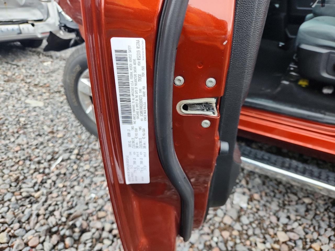 2013 Ram 1500 St Orange vin: 1C6RR7FP6DS684273