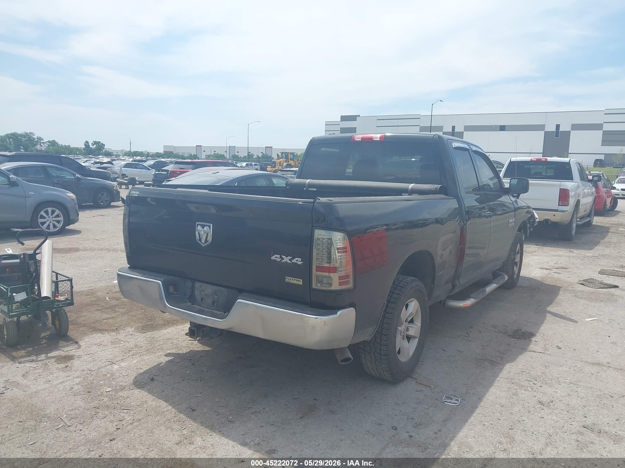 2013 Ram 1500 St Черный vin: 1C6RR7FP7DS501897